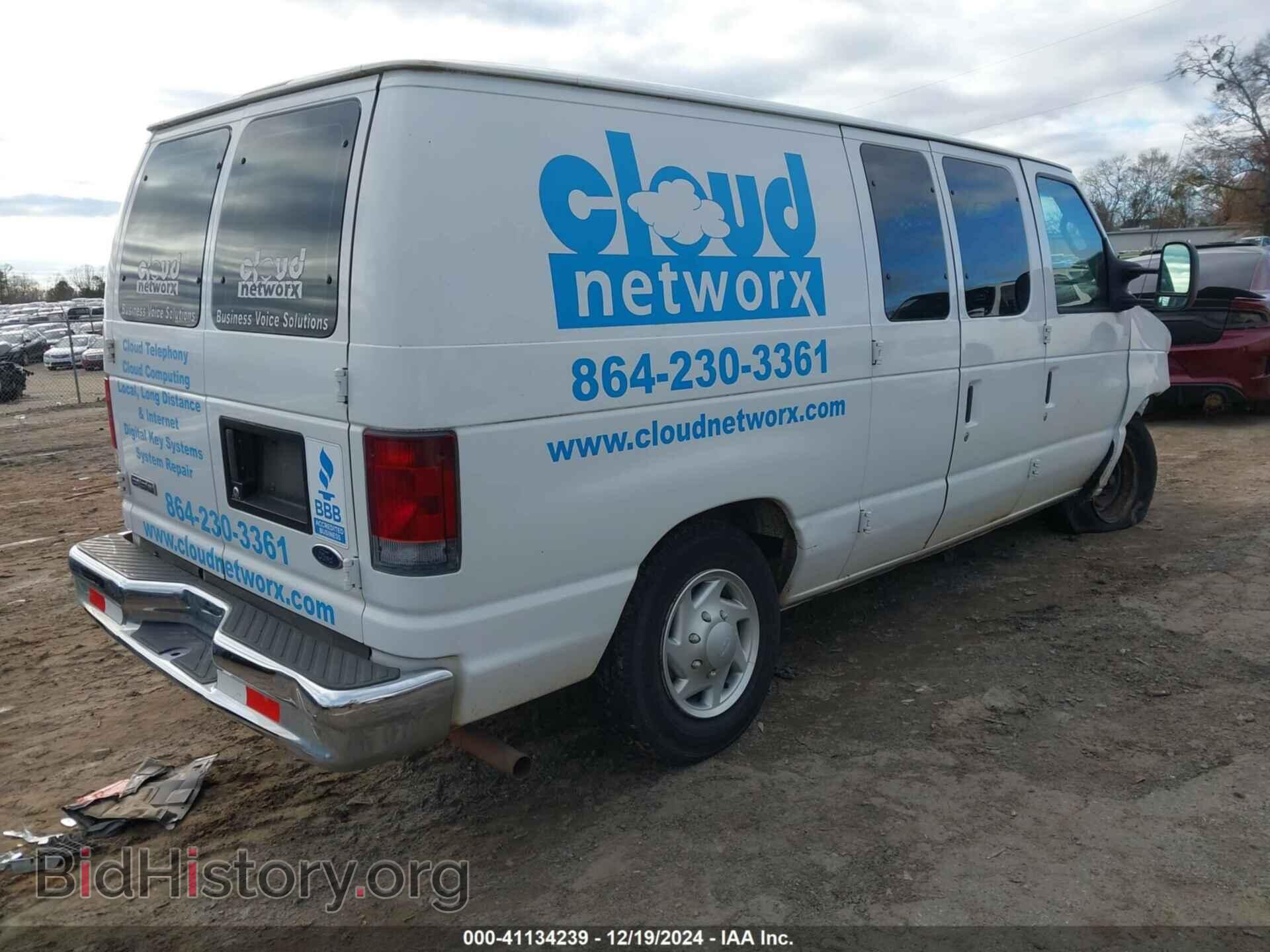 2008 FORD E-150 - VIN: 1FTNE14W88DA19525 - Фото 4