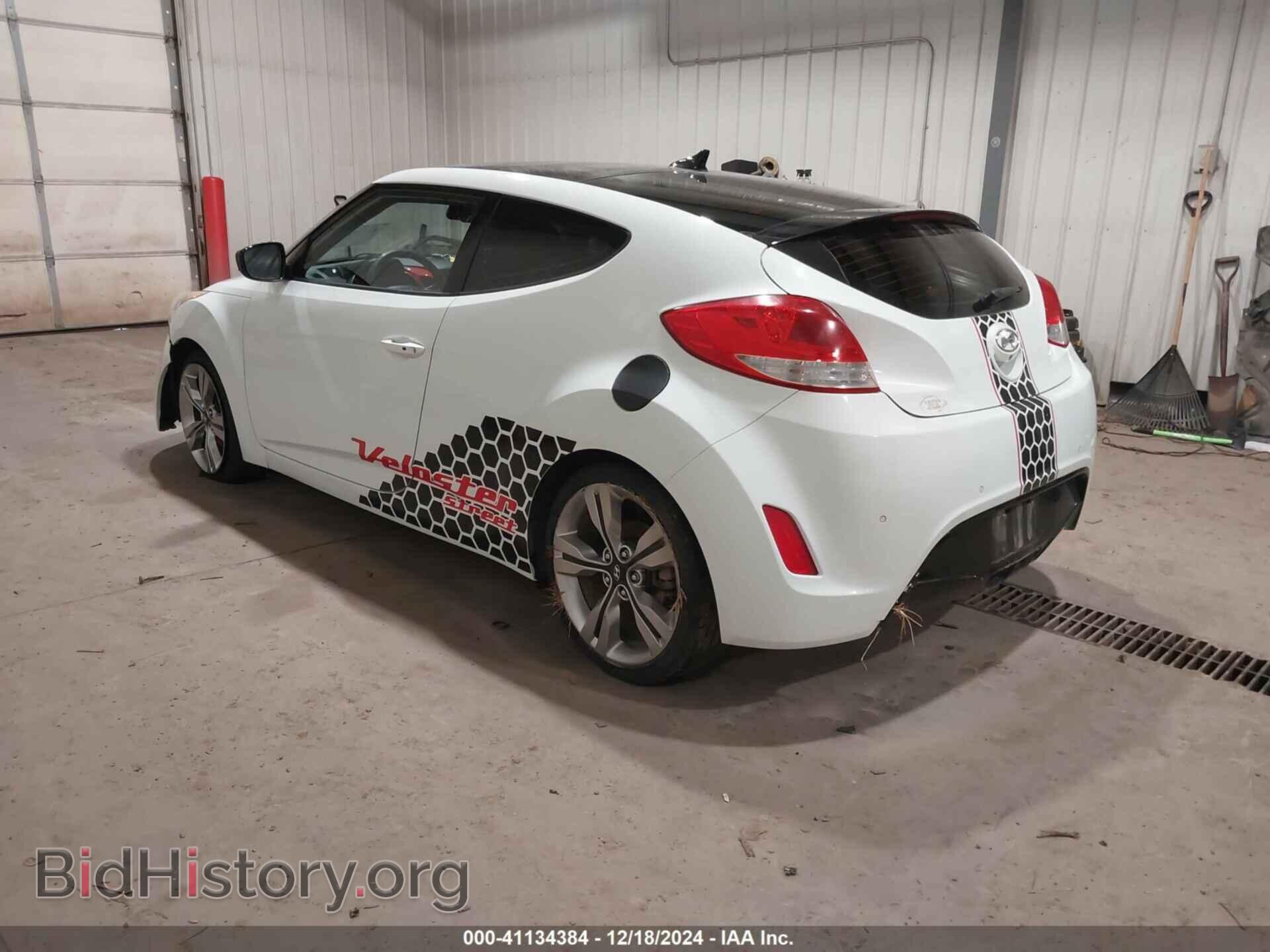 2012 HYUNDAI VELOSTER - VIN: KMHTC6AD4CU071414 - Фото 3