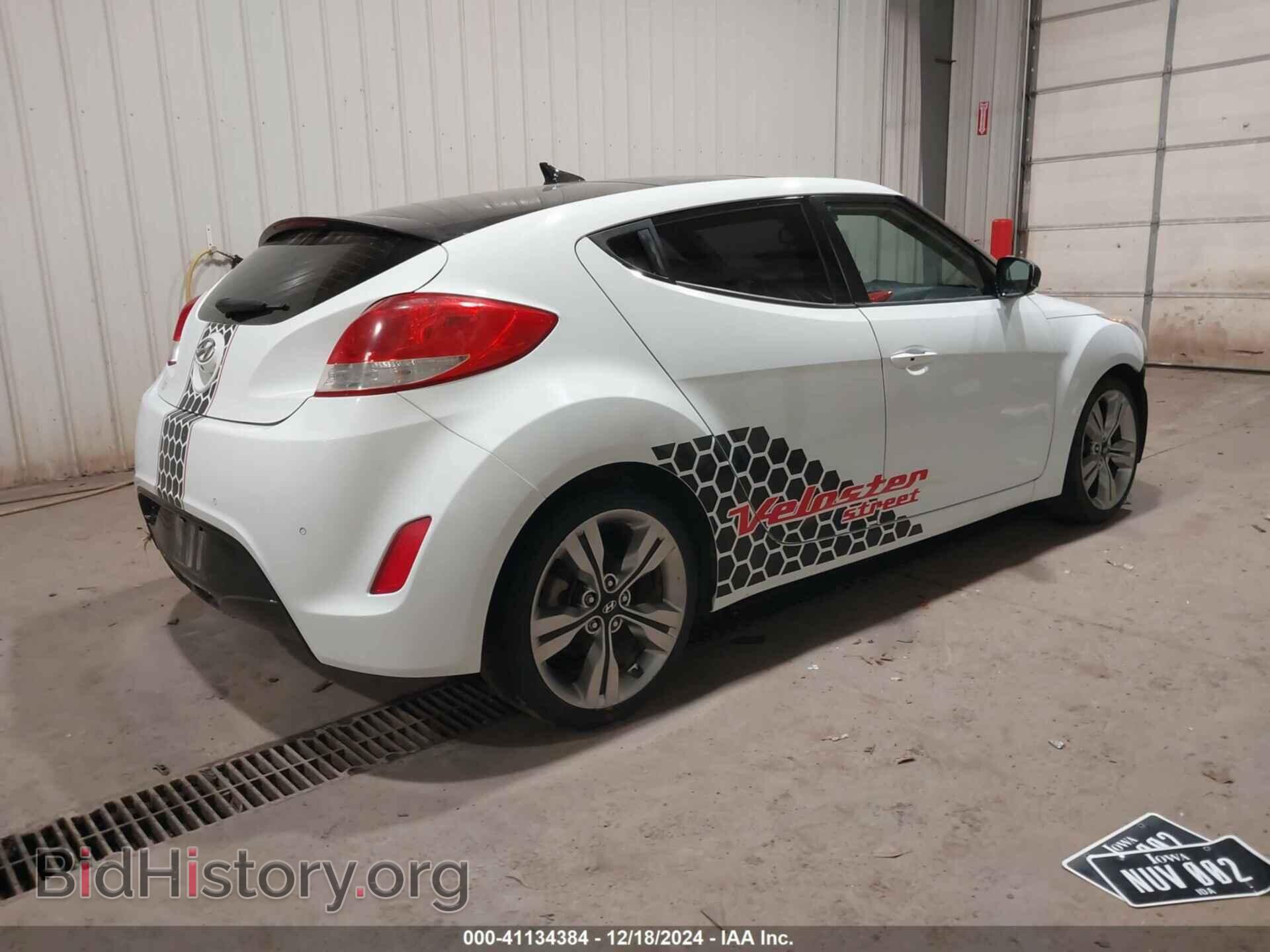 2012 HYUNDAI VELOSTER - VIN: KMHTC6AD4CU071414 - Фото 4