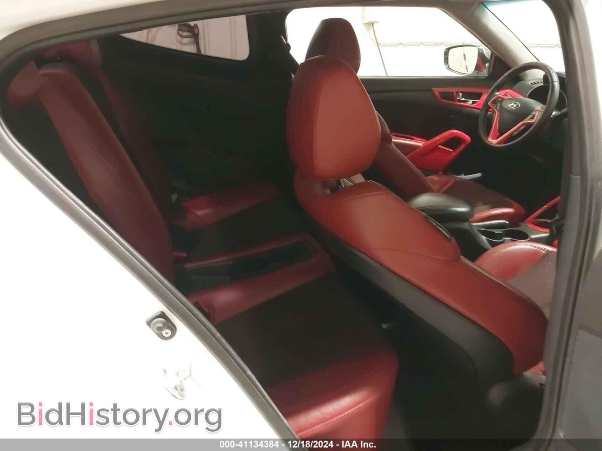2012 HYUNDAI VELOSTER - VIN: KMHTC6AD4CU071414 - Фото 8