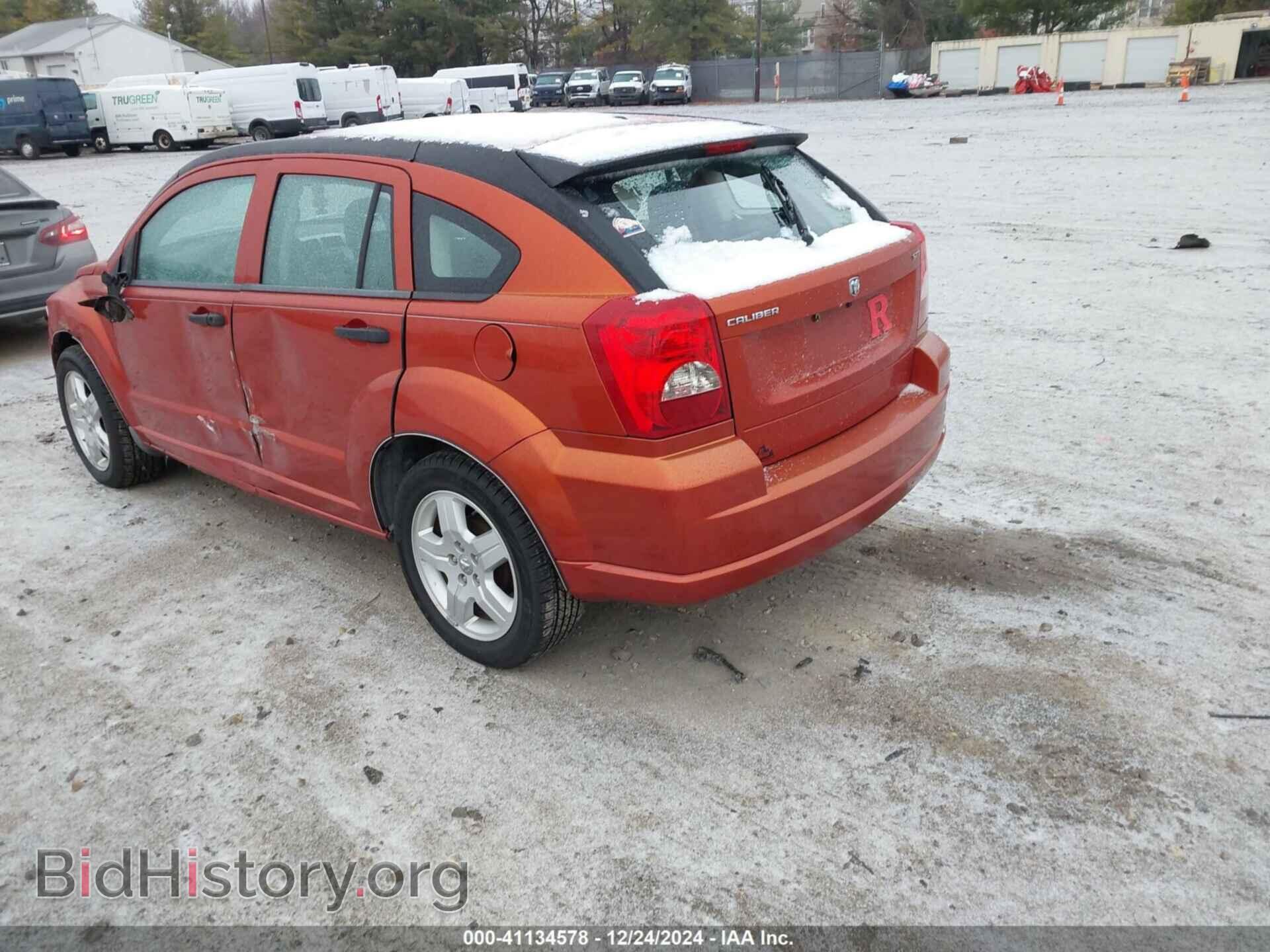 2008 DODGE CALIBER - VIN: 1B3HB48B98D631281 - Фото 3