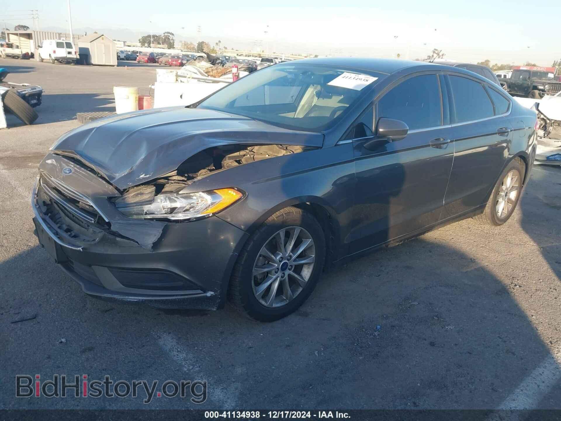 2017 FORD FUSION - VIN: 3FA6P0H71HR143774 - Фото 2