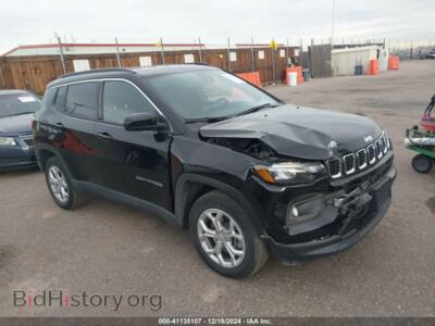 2024 Jeep COMPASS Latitude 4X4, black — VIN 3C4NJDBN9RT154354, IAAI