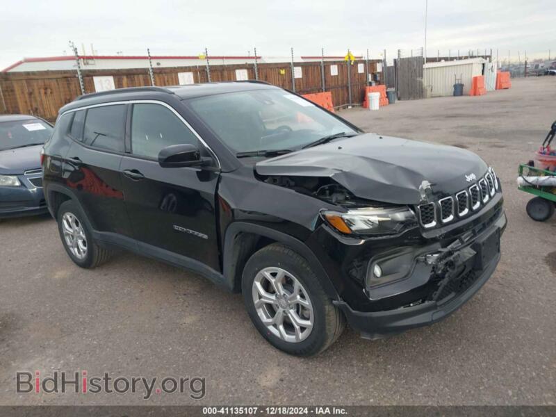 2024 Jeep COMPASS Latitude 4X4 (VIN 3C4NJDBN9RT154354) — photo 1 of 16, IAAI, damage: front end