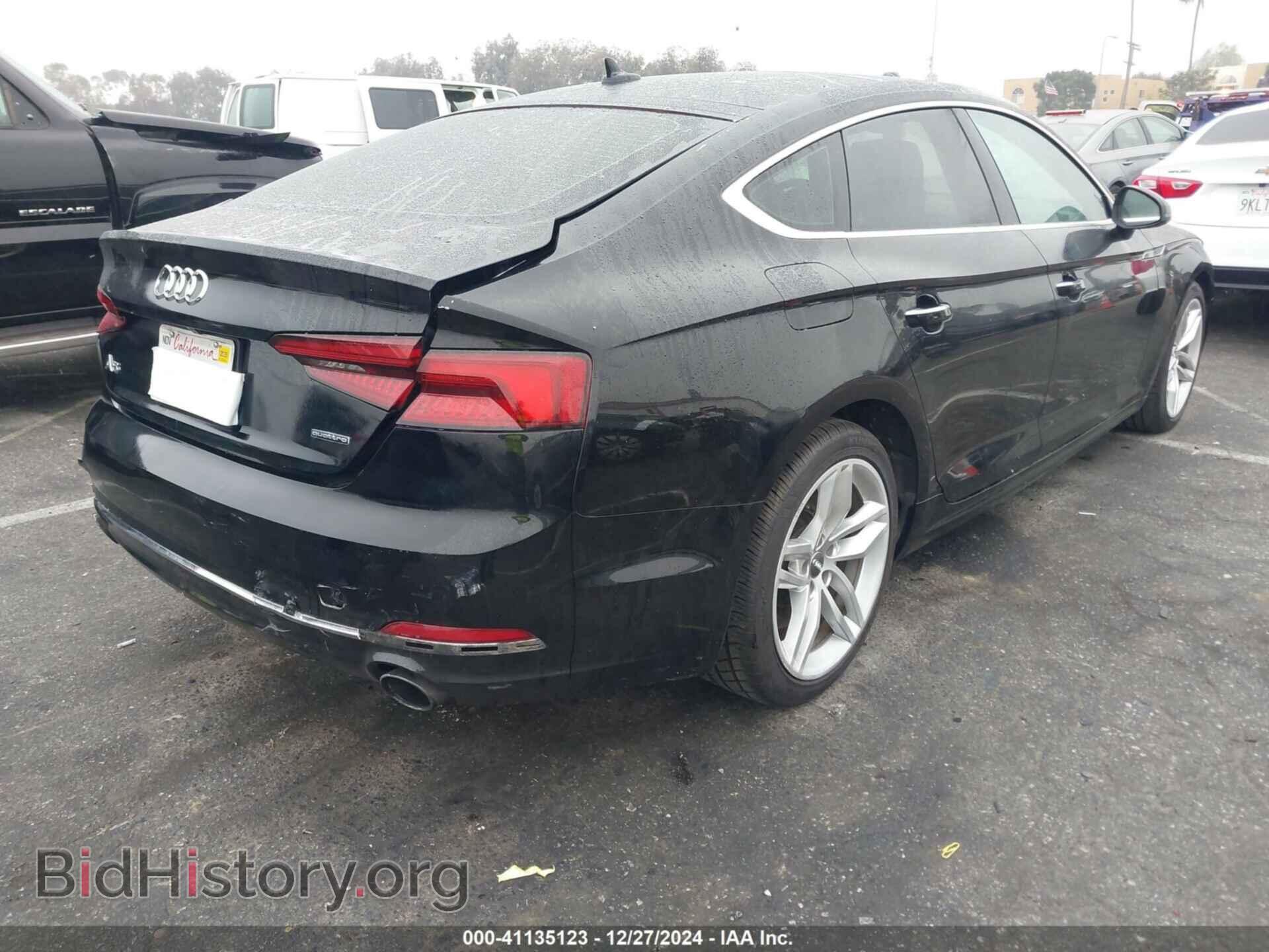 2019 AUDI A5 - VIN: WAUANCF50KA072515 - Фото 4