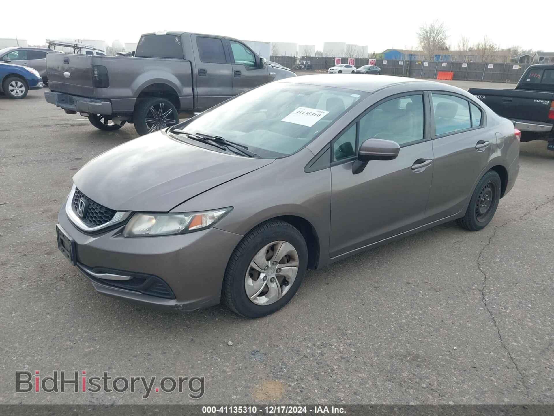 2014 HONDA CIVIC - VIN: 19XFB2F58EE058732 - Фото 2