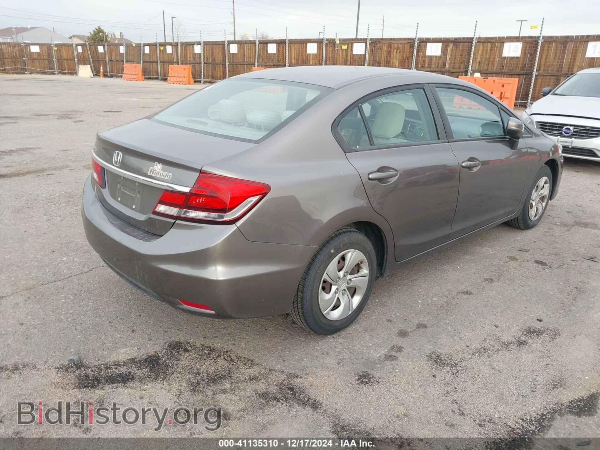 2014 HONDA CIVIC - VIN: 19XFB2F58EE058732 - Фото 4