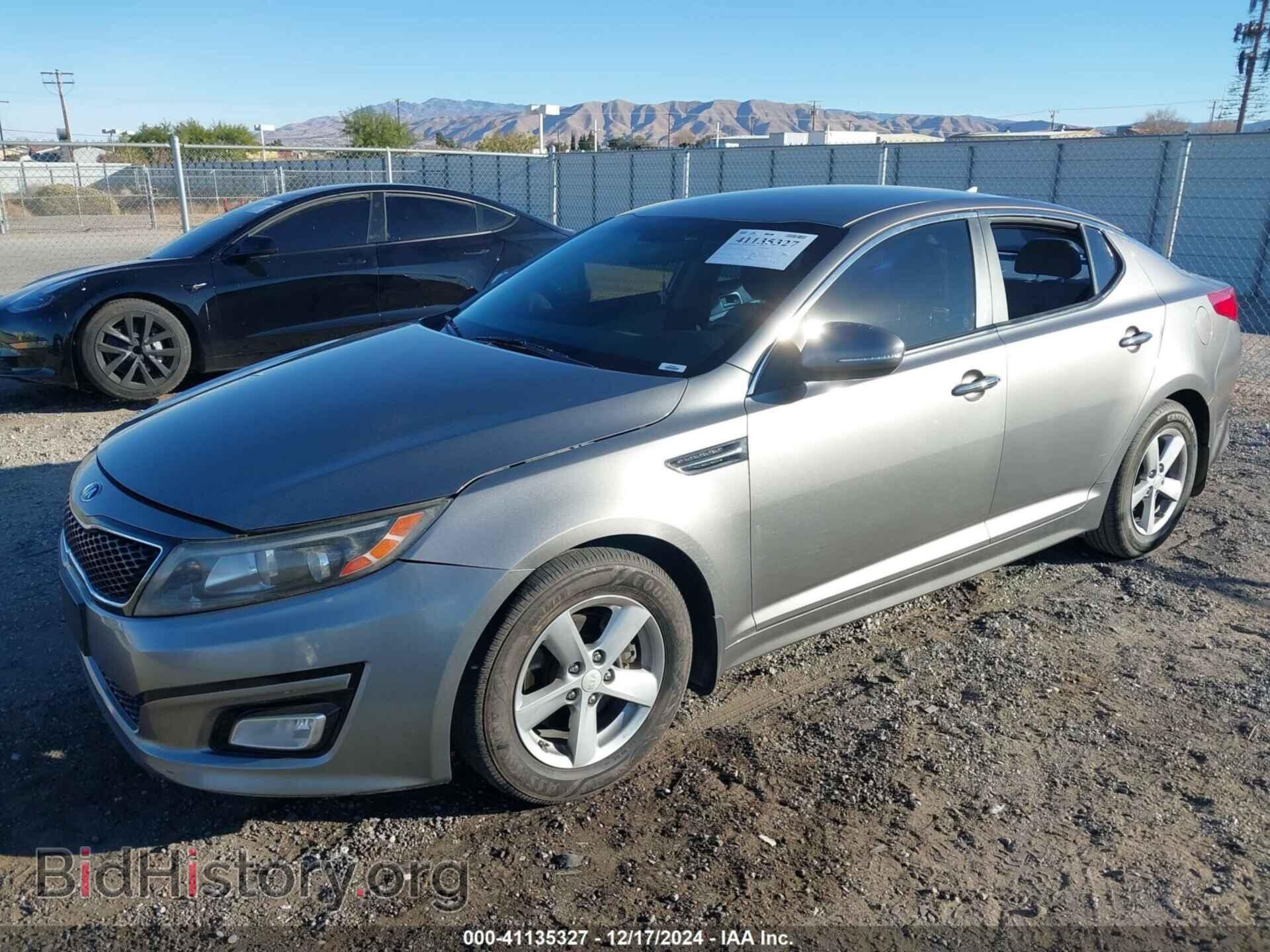 2015 KIA OPTIMA - VIN: 5XXGM4A77FG453545 - Фото 2