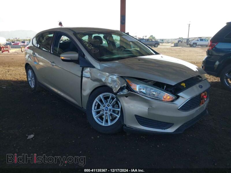 2017 Ford FOCUS SE (VIN 1FADP3K21HL333398) — photo 1 of 16, IAAI, damage: front end