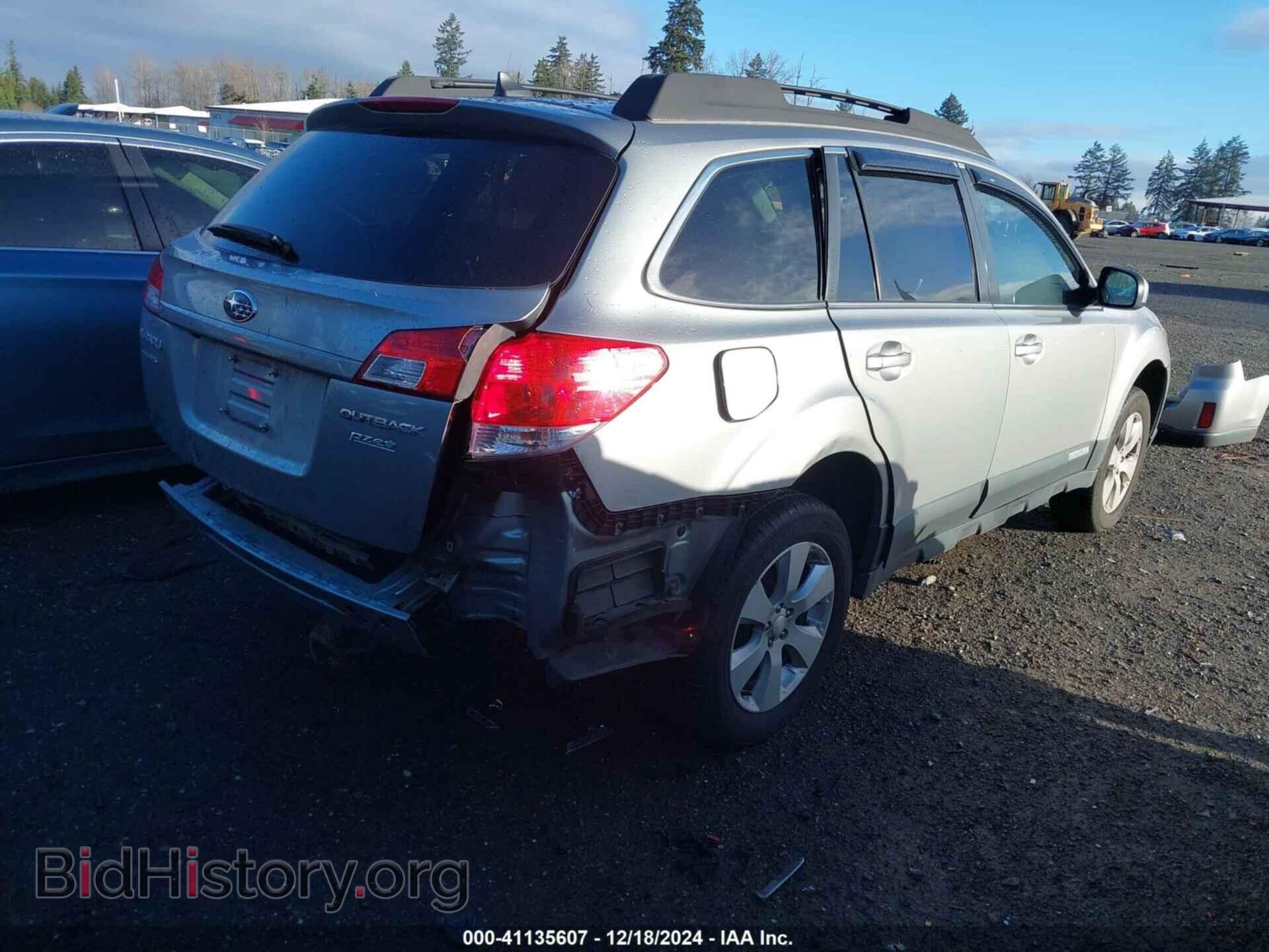 2011 SUBARU OUTBACK - VIN: 4S4BRBKC2B3341723 - Фото 4