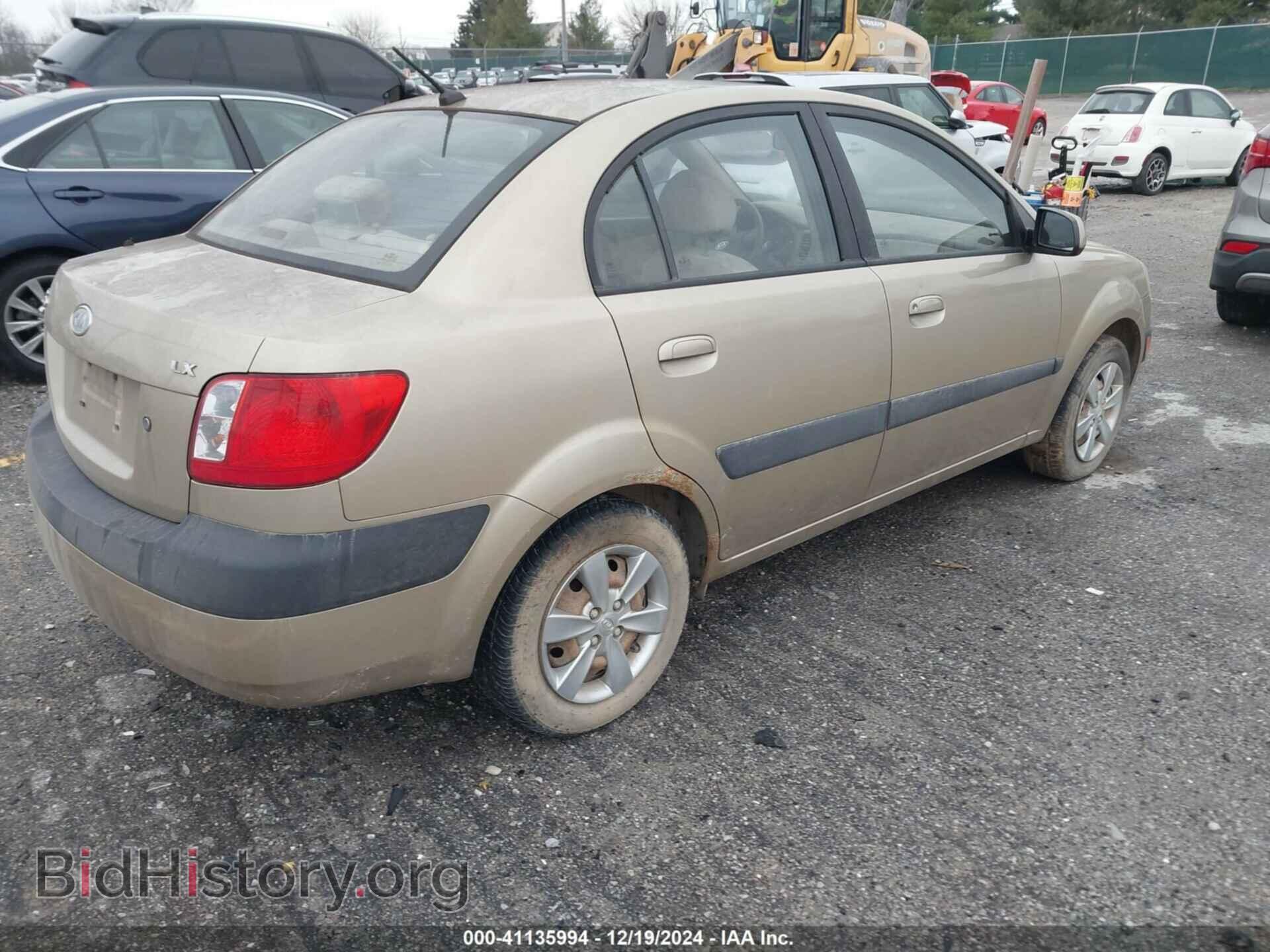 2008 KIA RIO - VIN: KNADE123086371892 - Фото 4