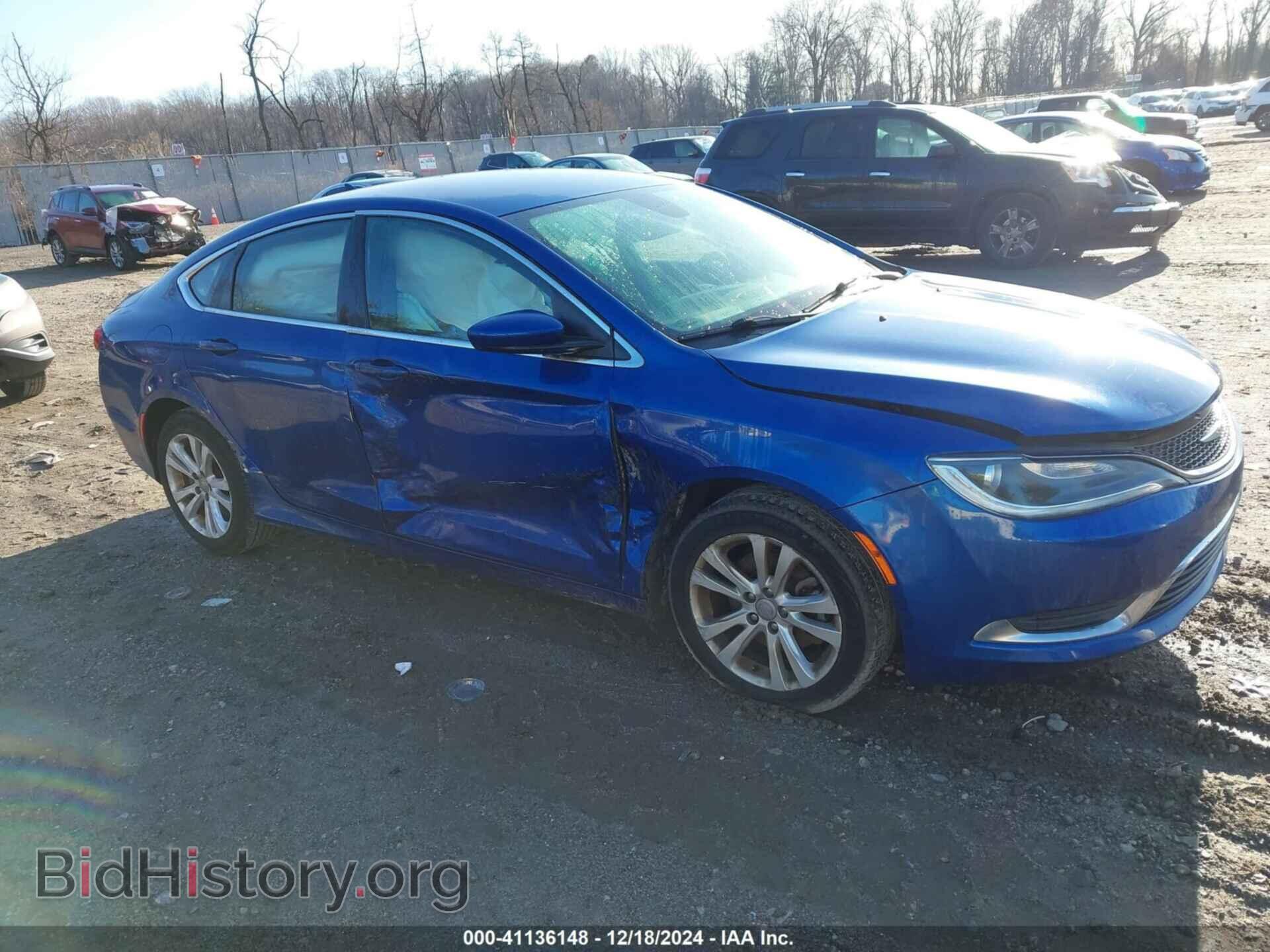 Фотография 1C3CCCAB4GN190909 - CHRYSLER 200 2016
