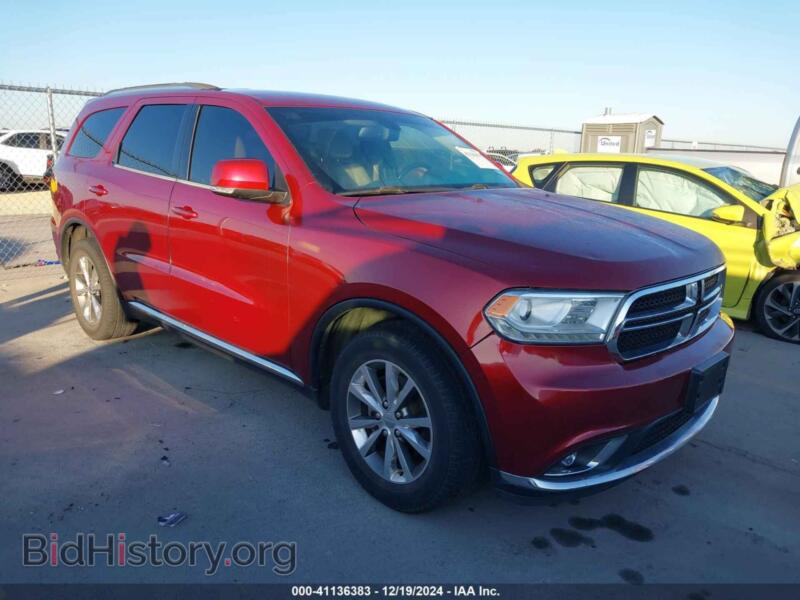 2014 Dodge DURANGO Limited (VIN 1C4RDHDG8EC599690) — фото 1 из 16, IAAI, повреждение: град