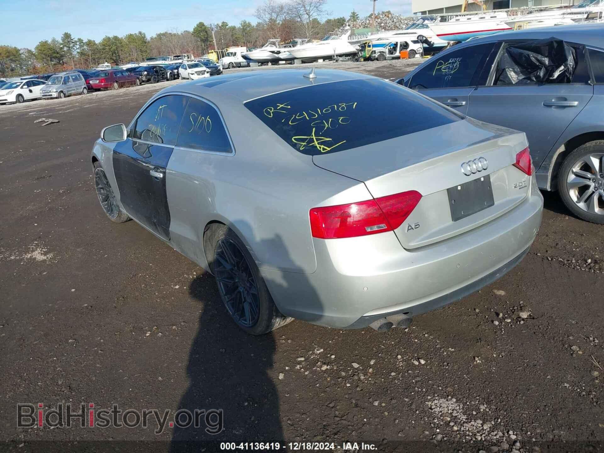 2013 AUDI A5 - VIN: WAULFAFR4DA003584 - Фото 3