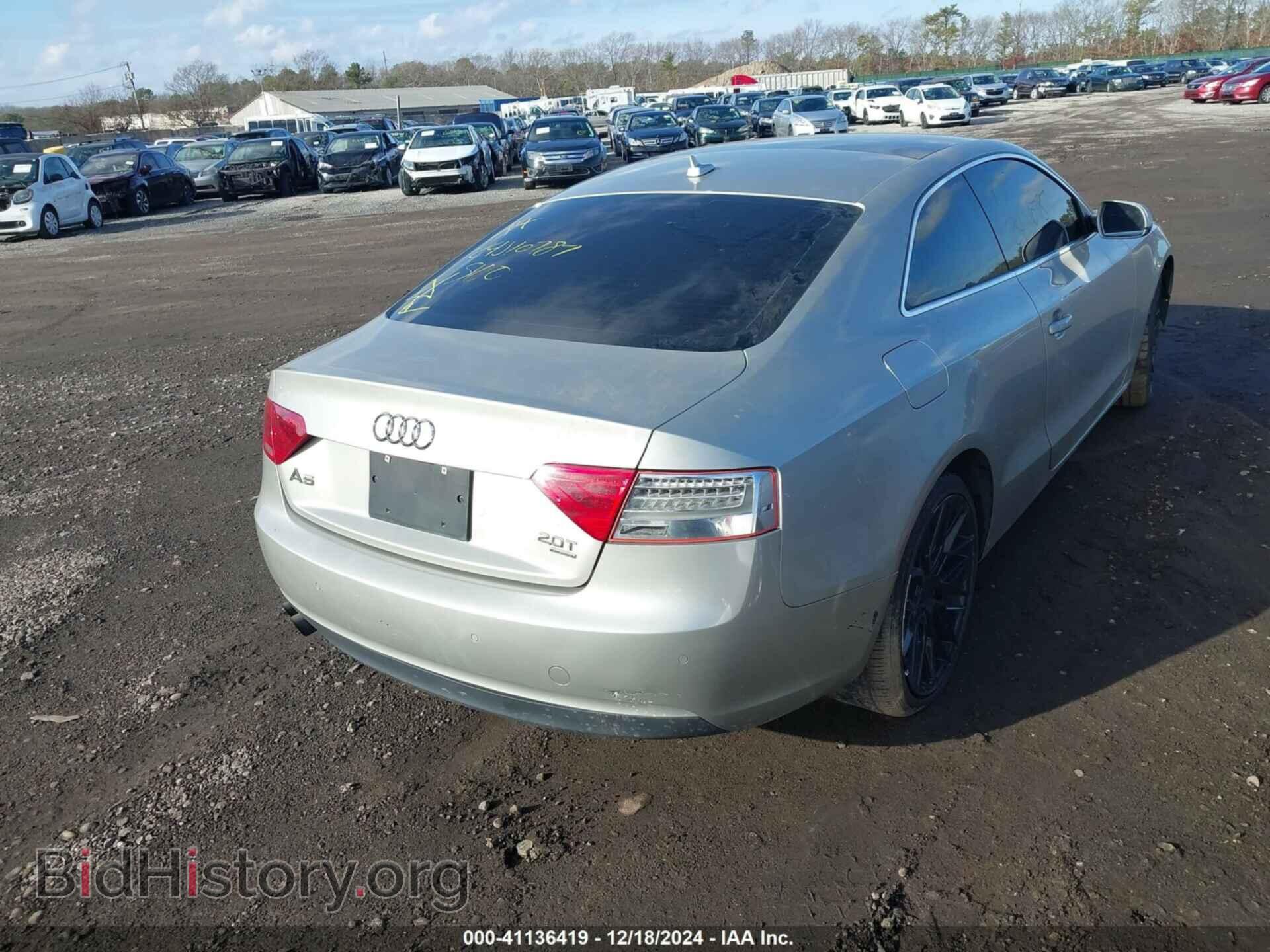 2013 AUDI A5 - VIN: WAULFAFR4DA003584 - Фото 4
