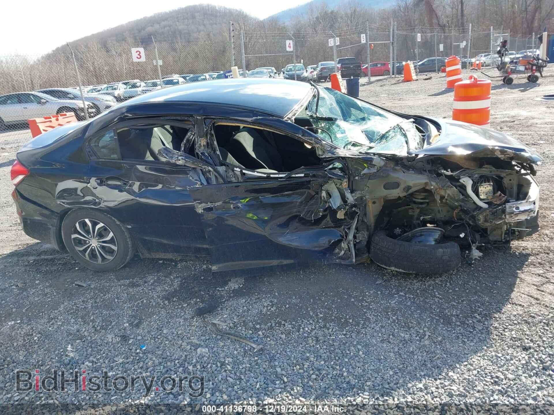 2013 HONDA CIVIC - VIN: 19XFB2E56DE037166 - Фото 6