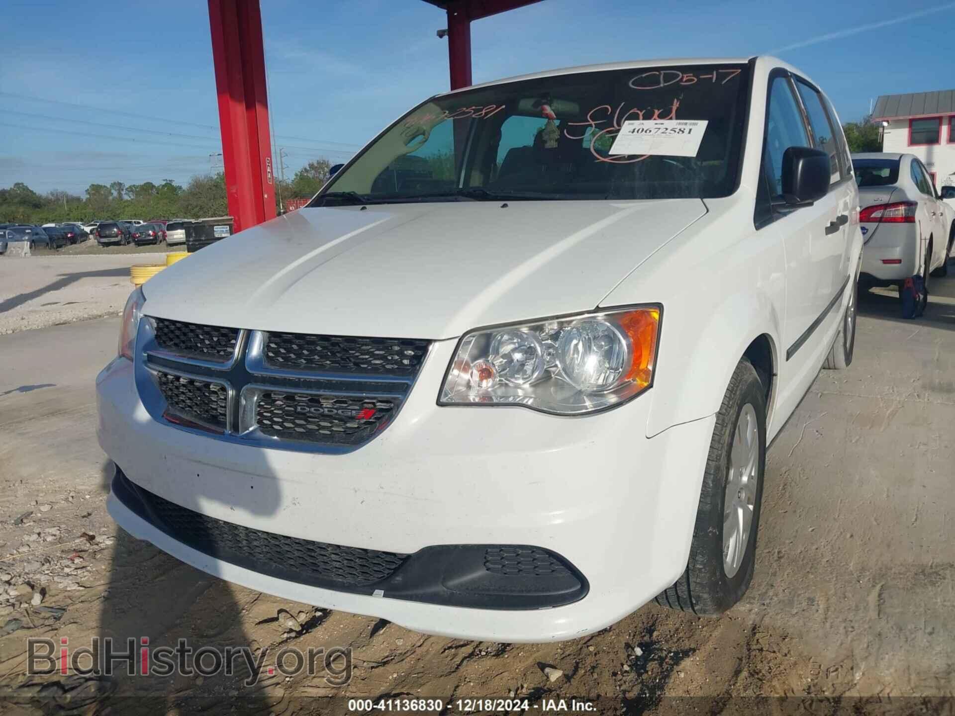 2016 DODGE GRAND CARAVAN - VIN: 2C4RDGBG4GR176208 - Фото 2