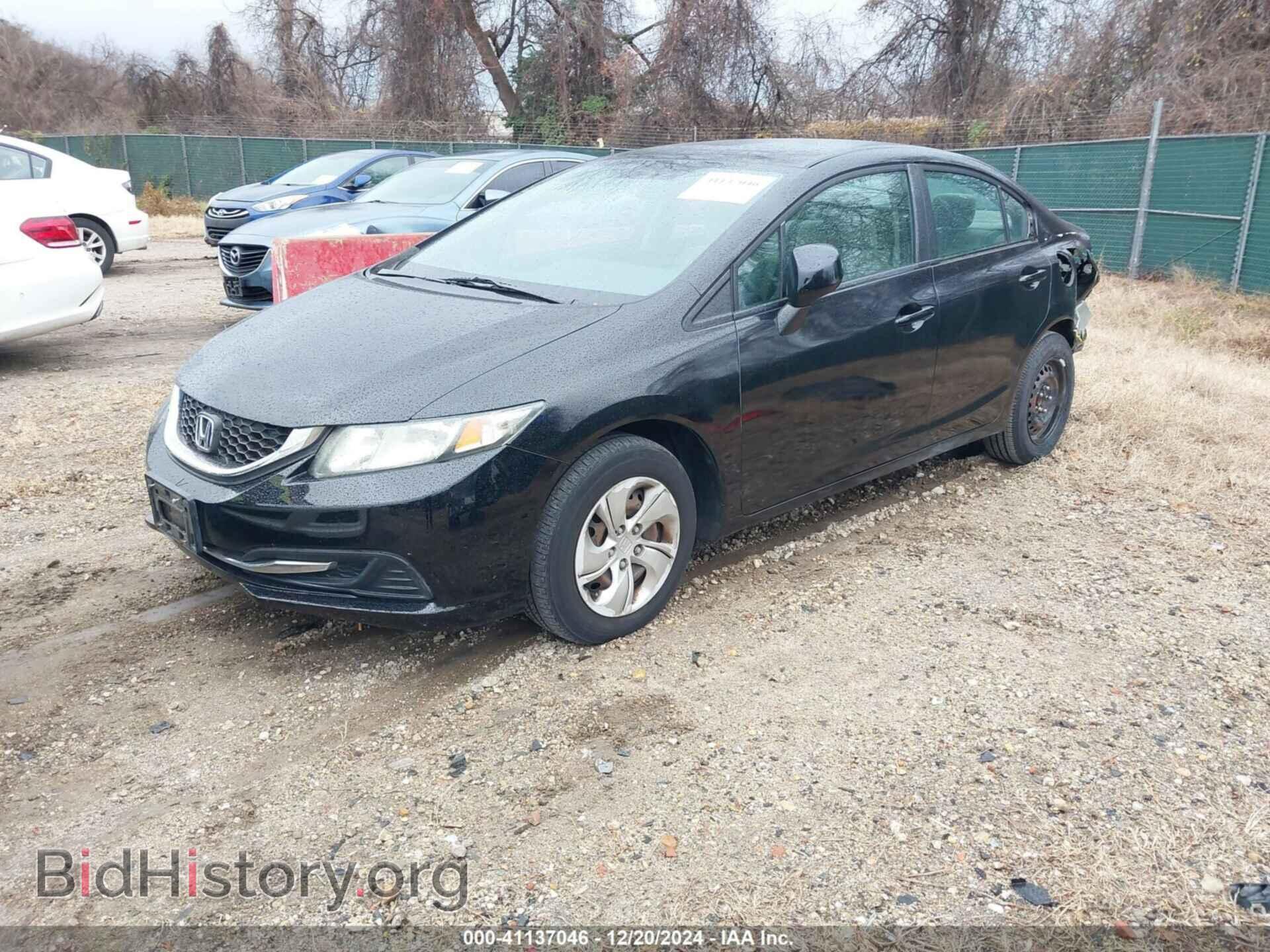 2013 HONDA CIVIC - VIN: 19XFB2F59DE209074 - Фото 2