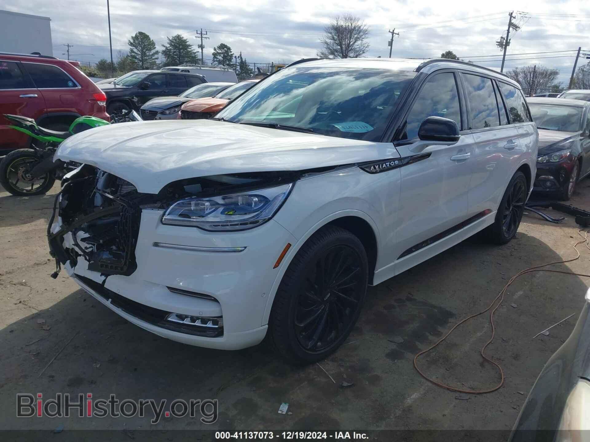2024 LINCOLN AVIATOR - VIN: 5LM5J7WC6RGL07876 - Фото 2
