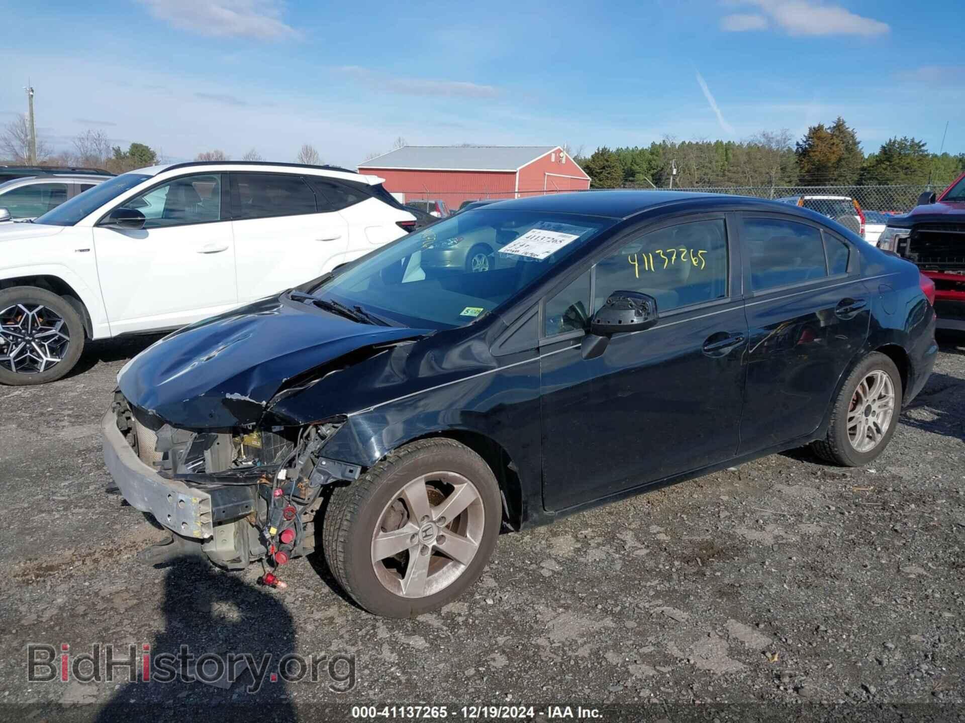 2012 HONDA CIVIC SDN - VIN: 19XFB2F56CE104670 - Фото 2