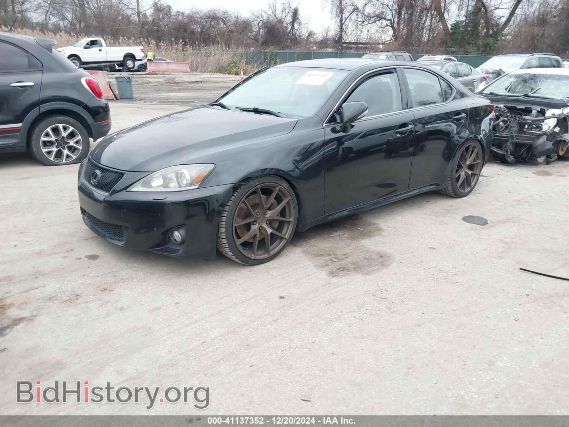 2011 LEXUS IS 350 - VIN: JTHBE5C20B5027661 - Фото 2