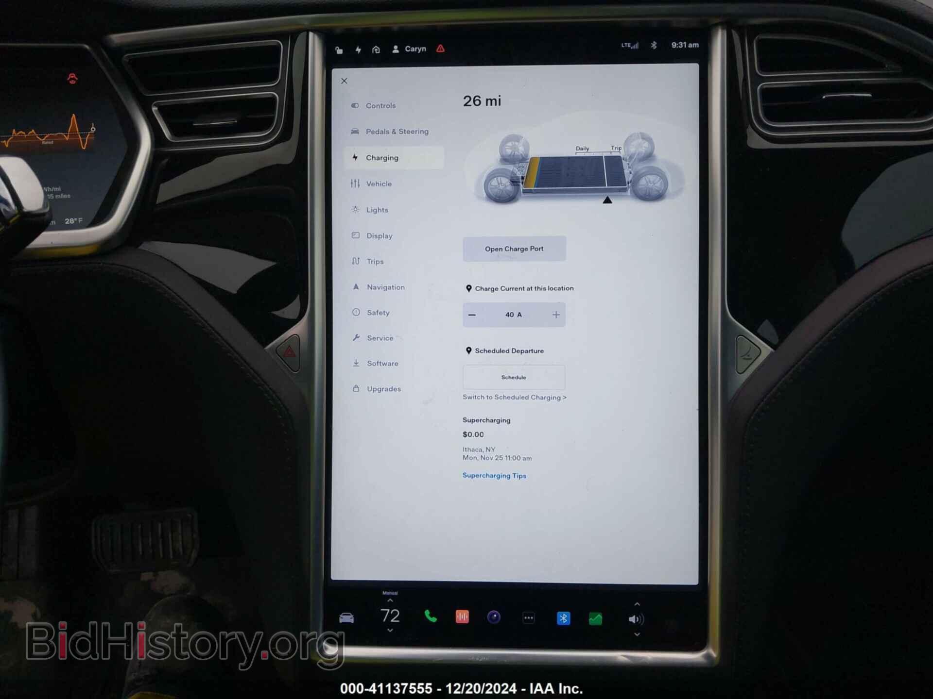2014 TESLA MODEL S - VIN: 5YJSA1H14EFP34190 - Фото 18