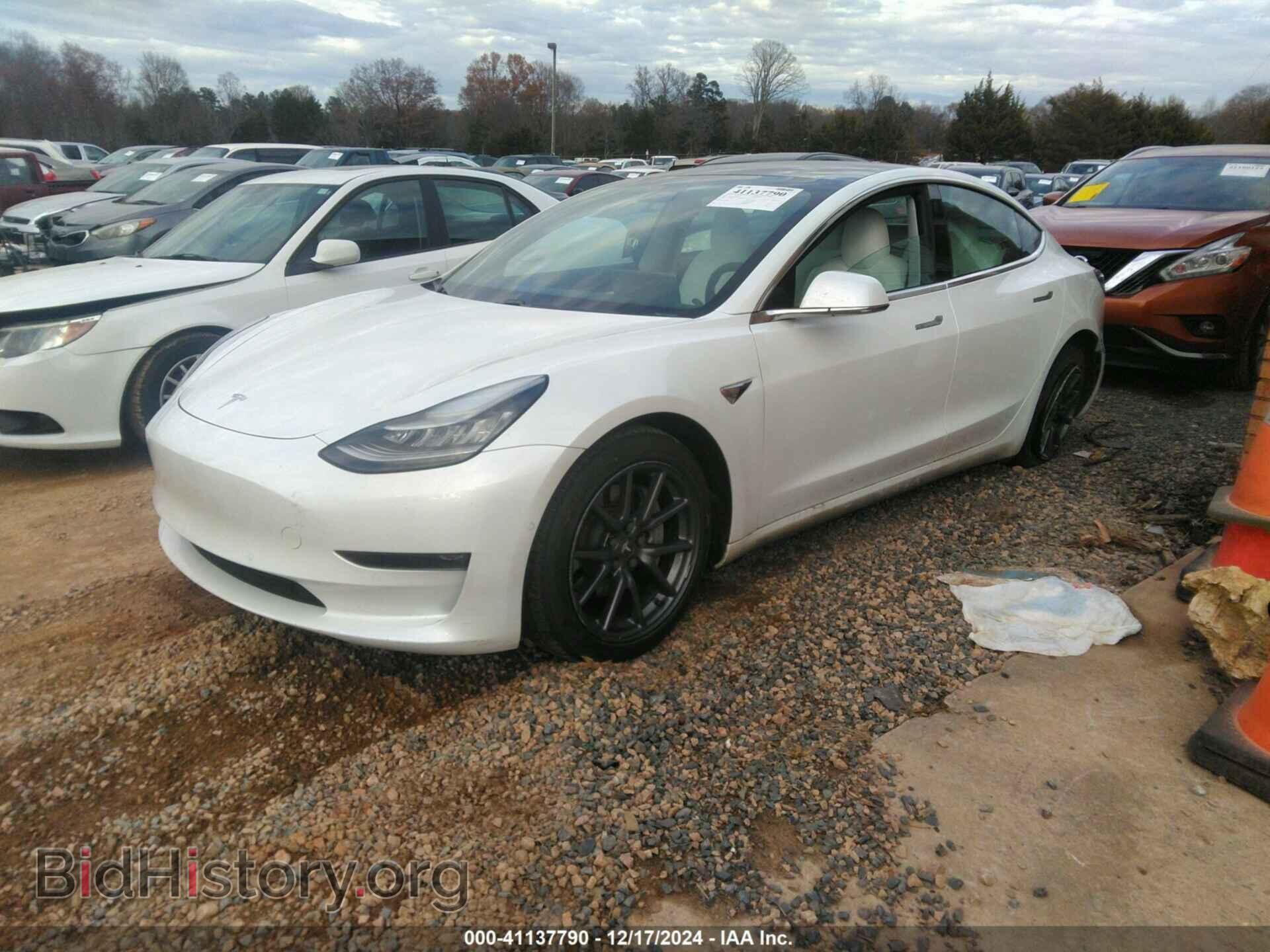 2019 TESLA MODEL 3 - VIN: 5YJ3E1EB1KF513163 - Фото 2