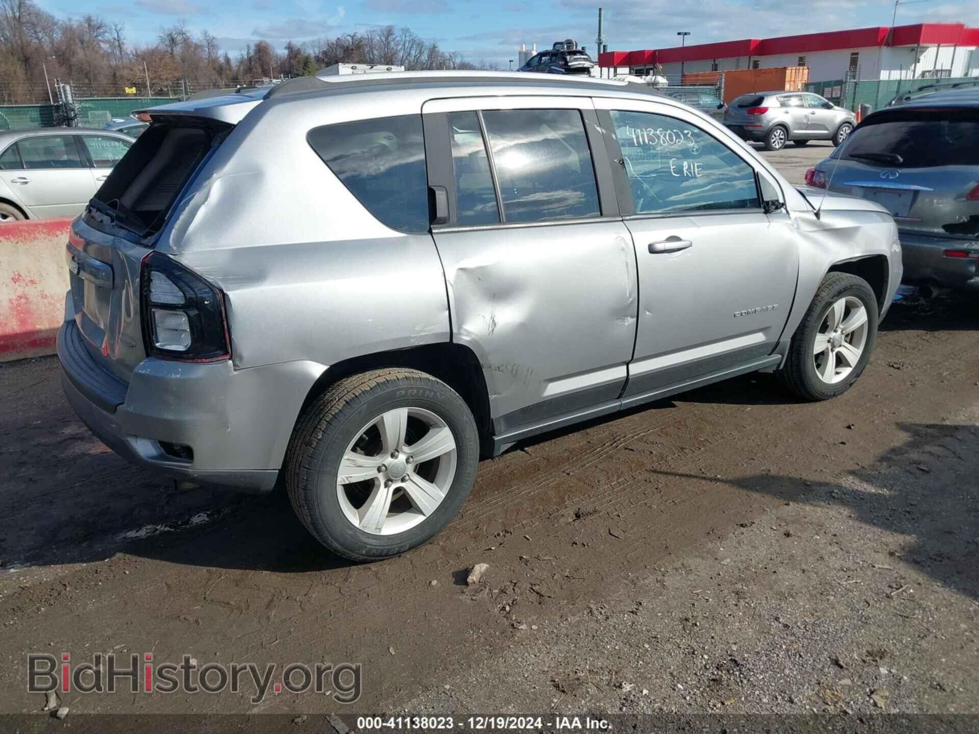 2016 JEEP COMPASS - VIN: 1C4NJDEB5GD713905 - Фото 4