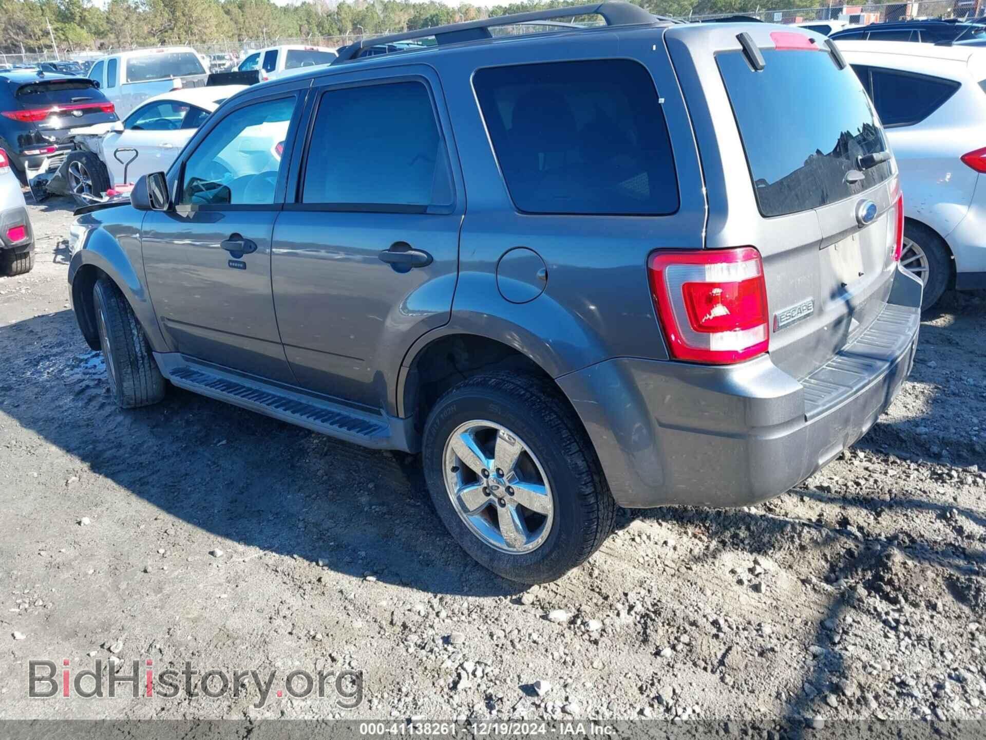 2011 FORD ESCAPE - VIN: 1FMCU0DG0BKB09537 - Фото 3