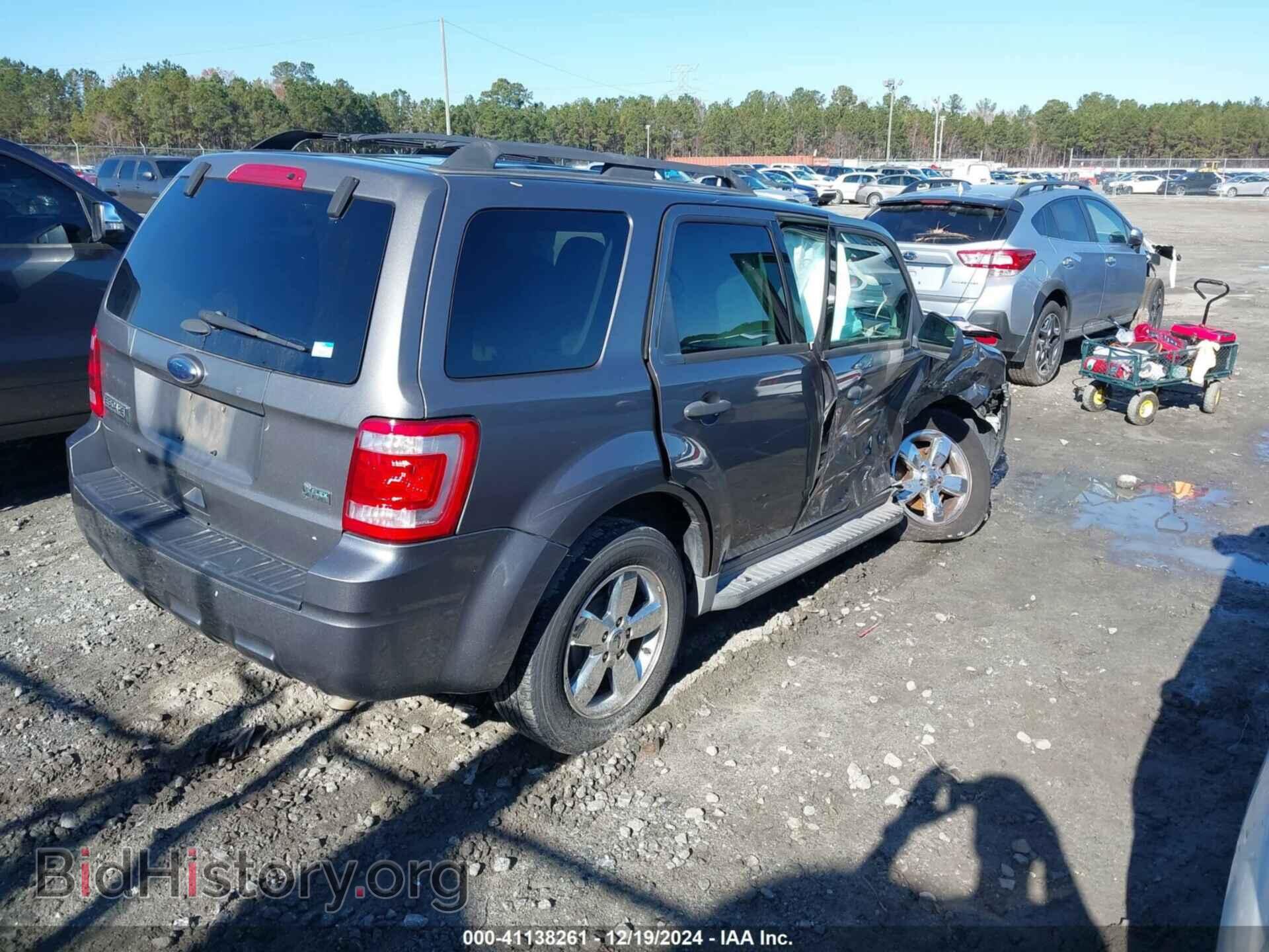2011 FORD ESCAPE - VIN: 1FMCU0DG0BKB09537 - Фото 4
