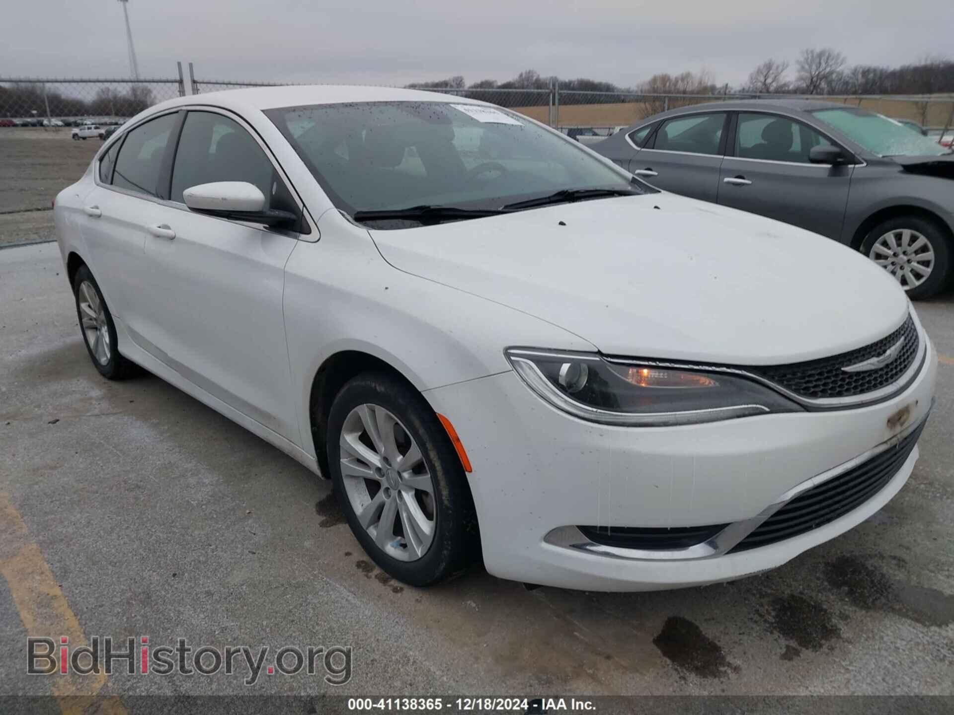 Фотография 1C3CCCAB6GN131537 - CHRYSLER 200 2016
