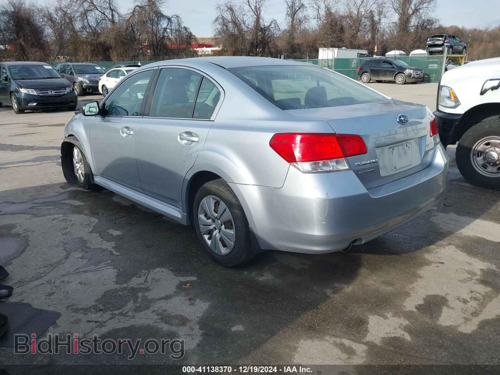 2013 SUBARU LEGACY - VIN: 4S3BMBA68D3016687 - Фото 3