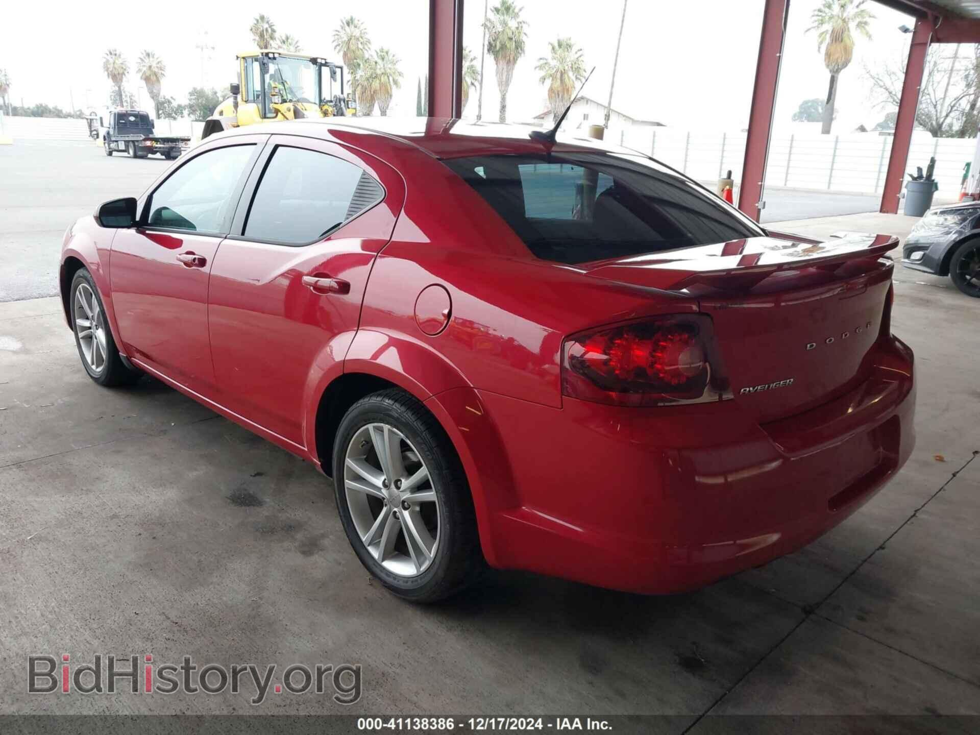 2011 DODGE AVENGER - VIN: 1B3BD1FG2BN509490 - Фото 3