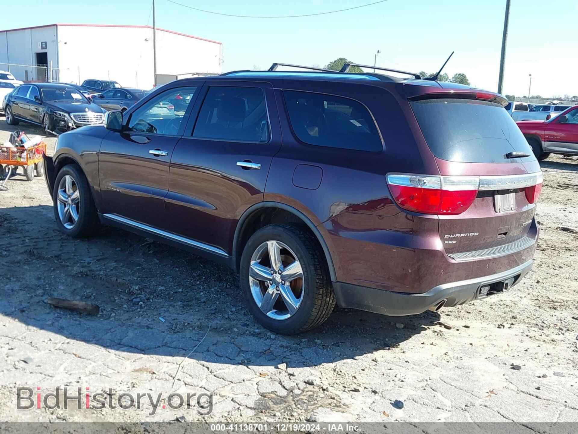 2012 DODGE DURANGO - VIN: 1C4SDJETXCC192584 - Фото 3