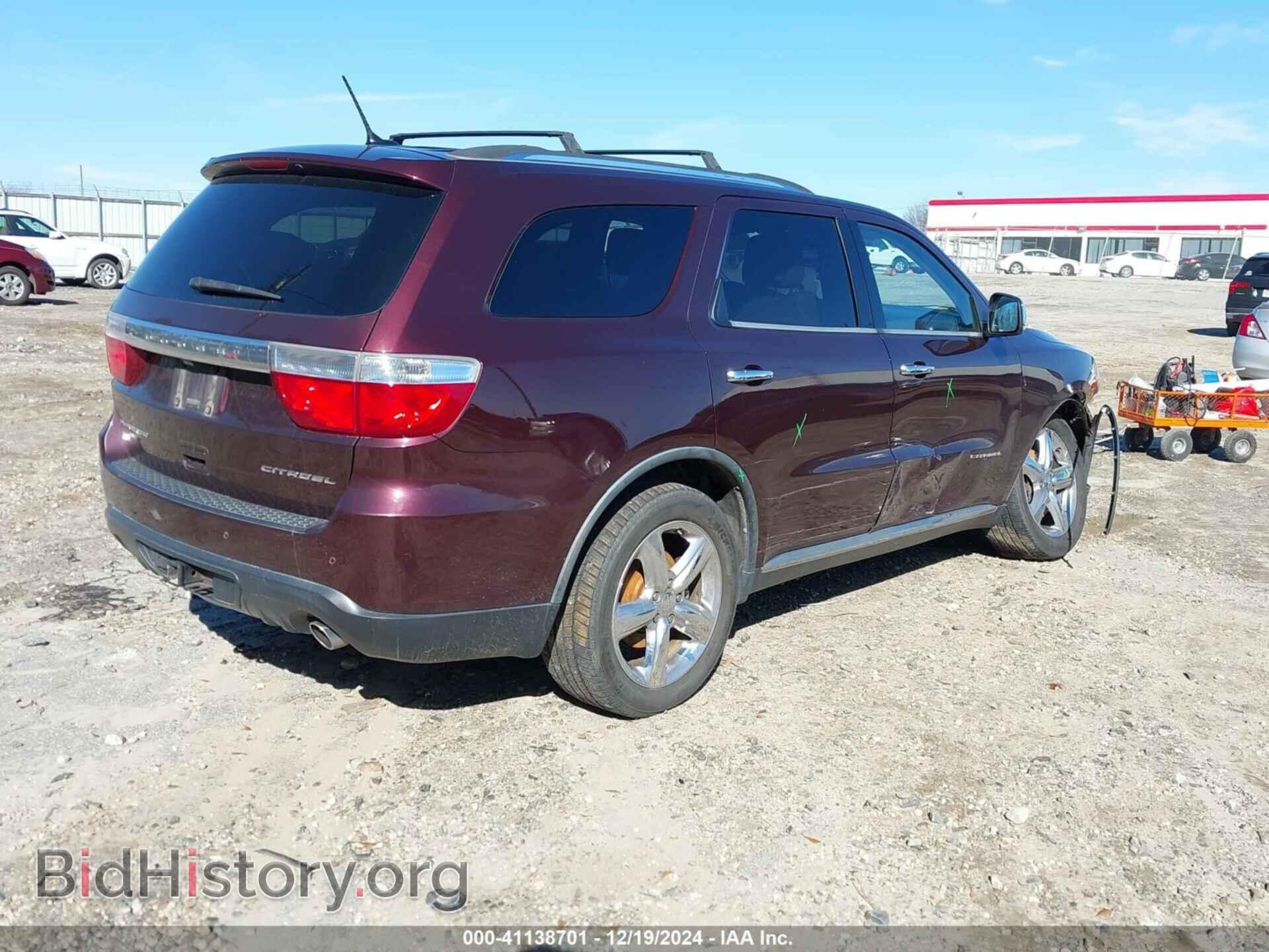 2012 DODGE DURANGO - VIN: 1C4SDJETXCC192584 - Фото 4