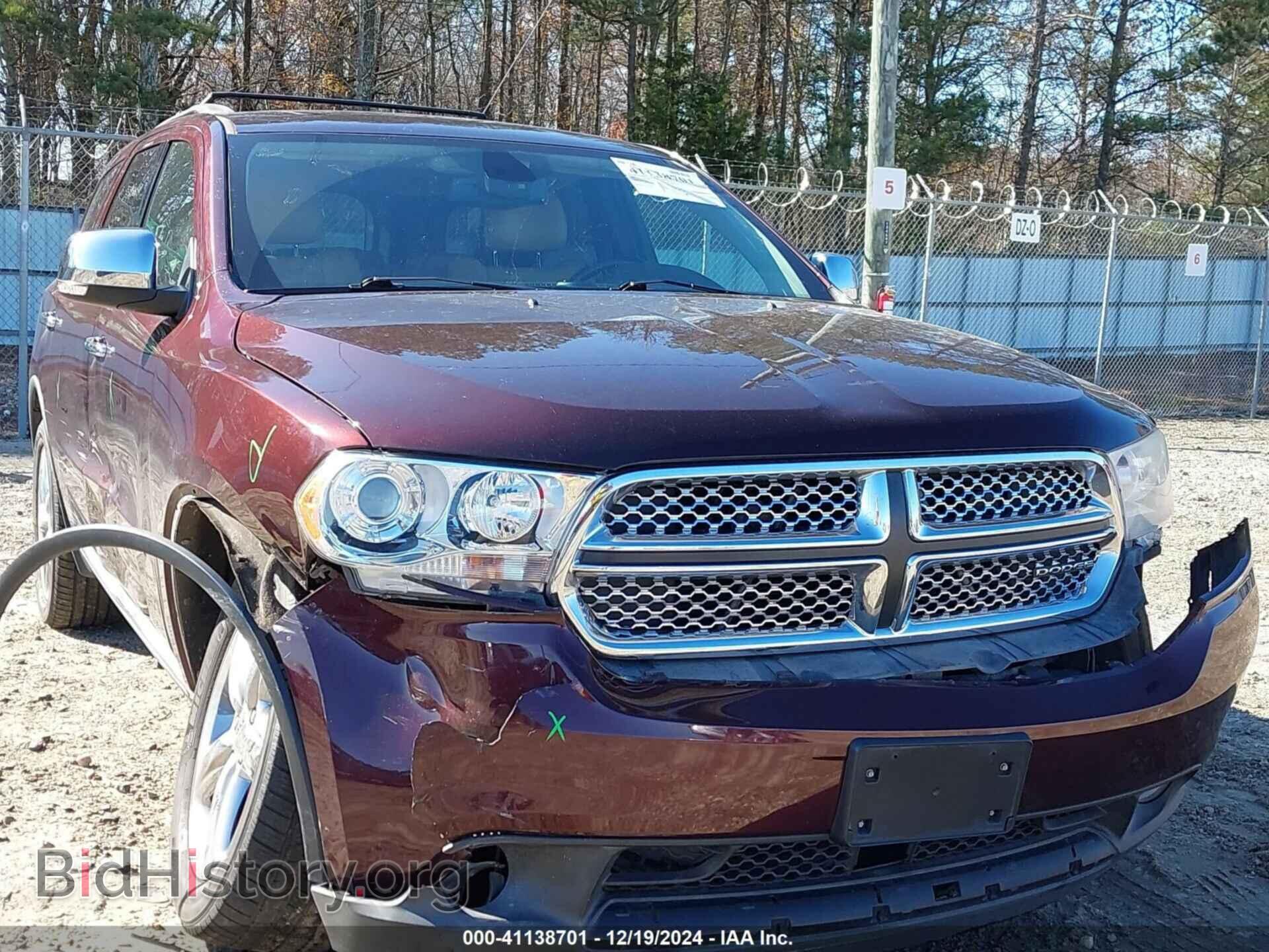 2012 DODGE DURANGO - VIN: 1C4SDJETXCC192584 - Фото 6