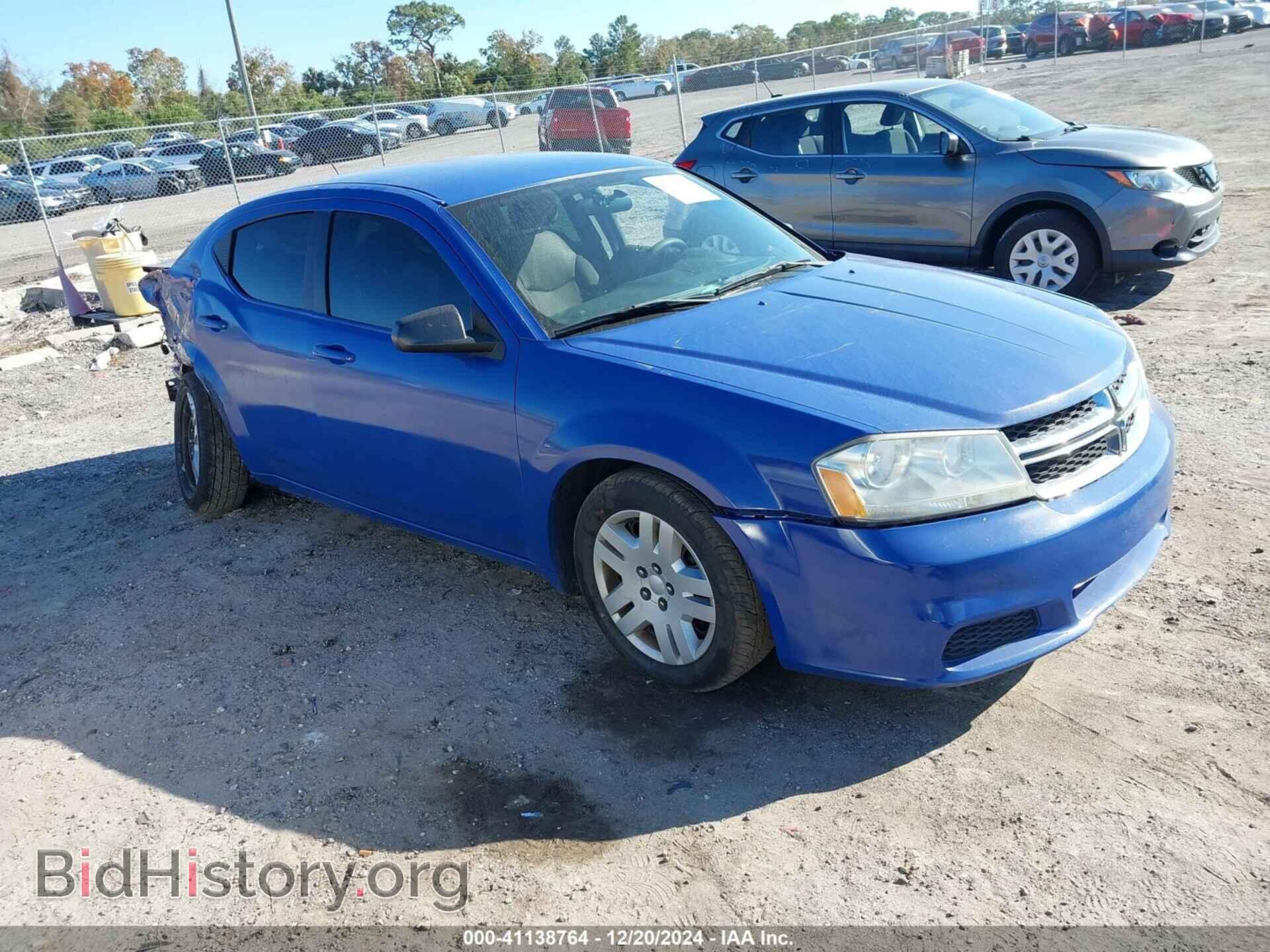 Photo 1C3CDZAB9EN150998 - DODGE AVENGER 2014