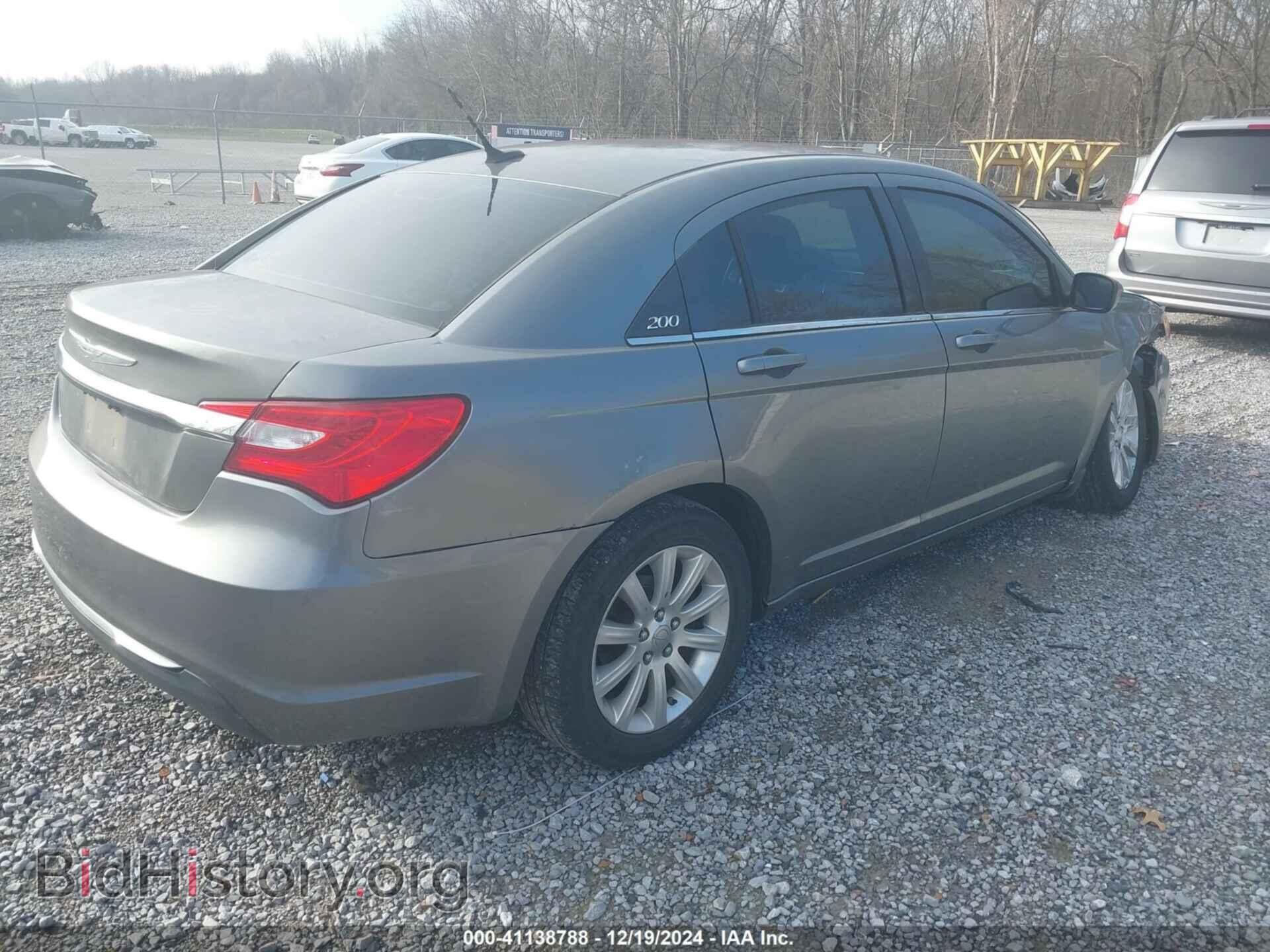 2013 CHRYSLER 200 - VIN: 1C3CCBBB0DN695611 - Фото 4