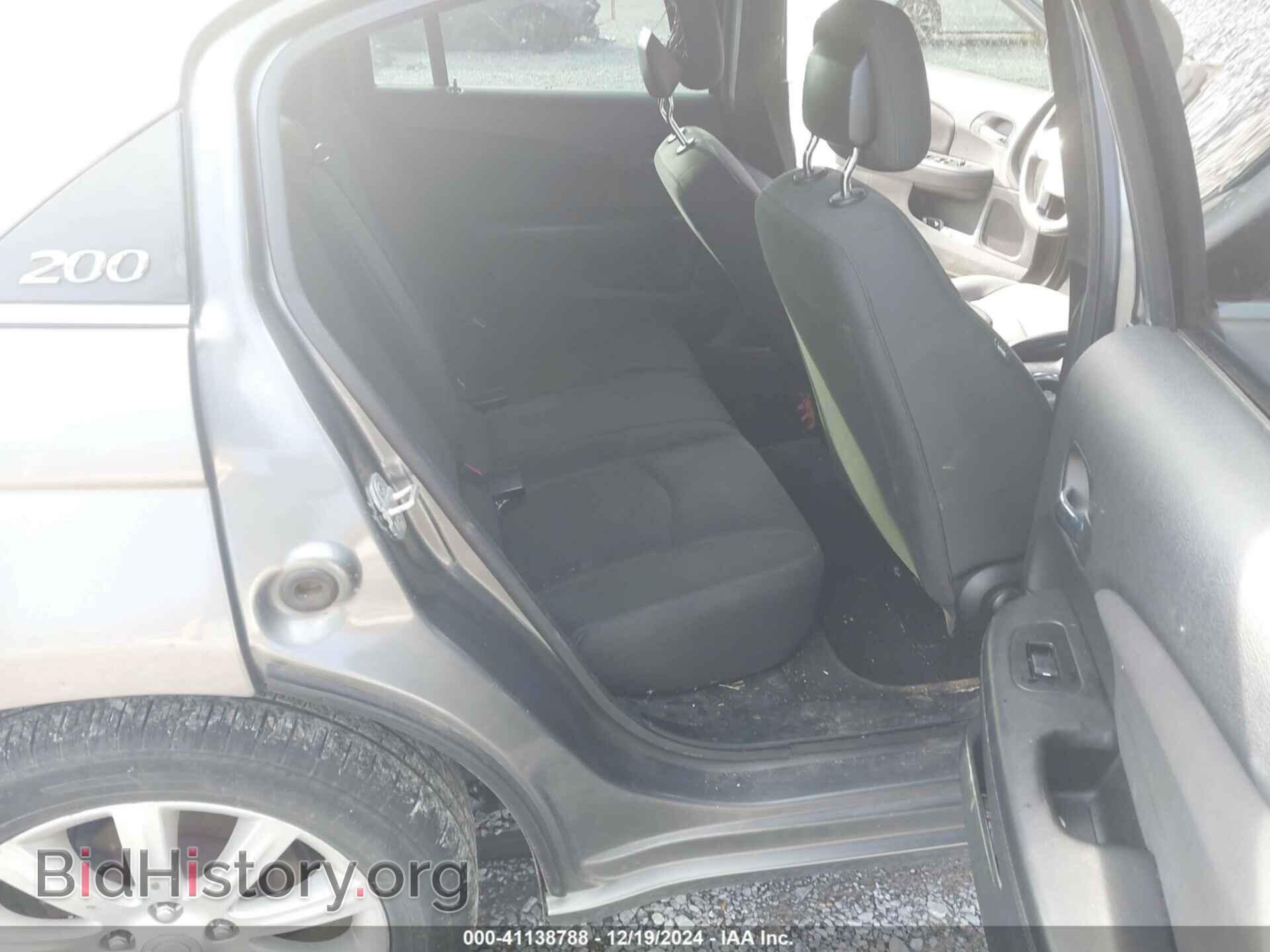 2013 CHRYSLER 200 - VIN: 1C3CCBBB0DN695611 - Фото 8
