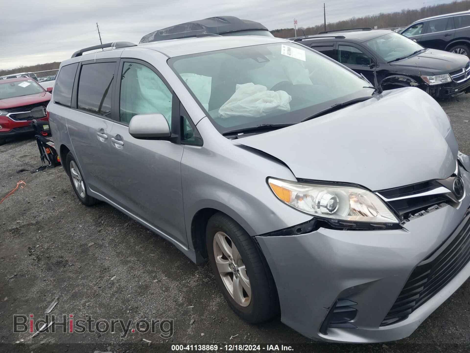Photo 5TDKZ3DC6JS904910 - TOYOTA SIENNA 2018