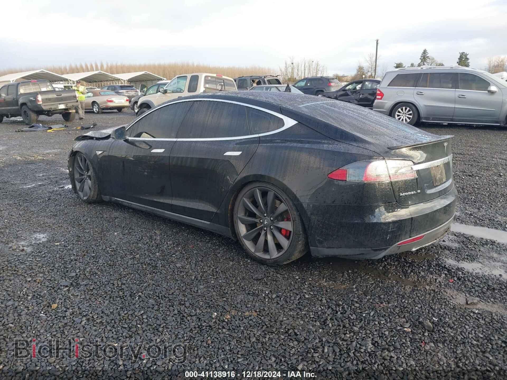 2015 TESLA MODEL S - VIN: 5YJSA1V48FF098700 - Фото 3