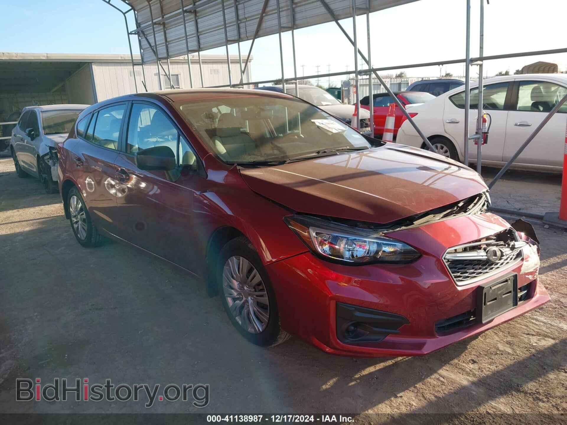Фотография 4S3GTAA63K3706069 - SUBARU IMPREZA 2019