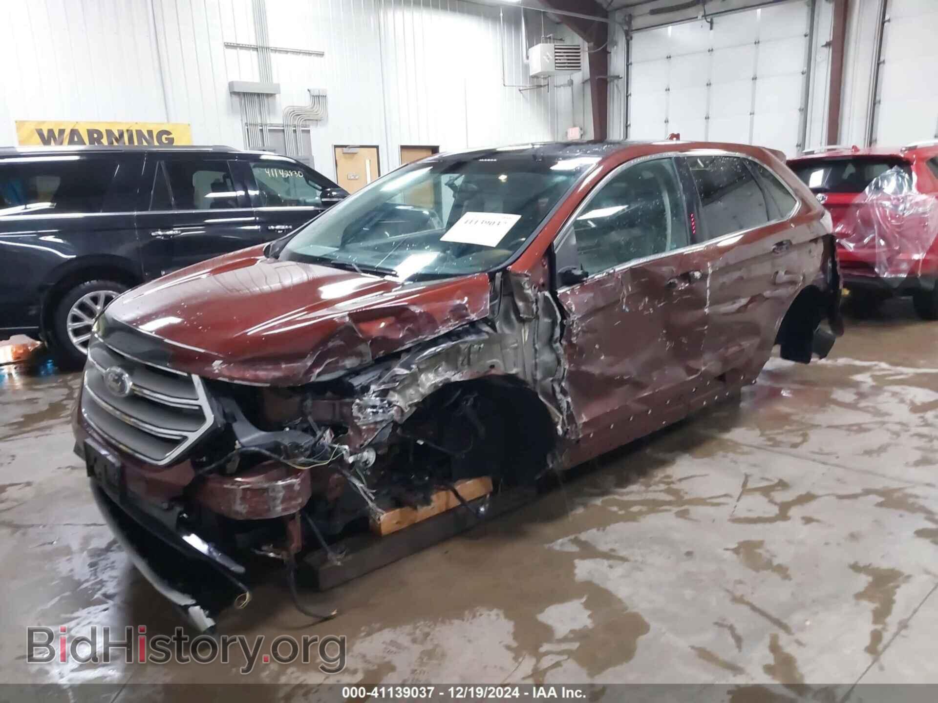 2015 FORD EDGE - VIN: 2FMTK4K80FBB62859 - Фото 2