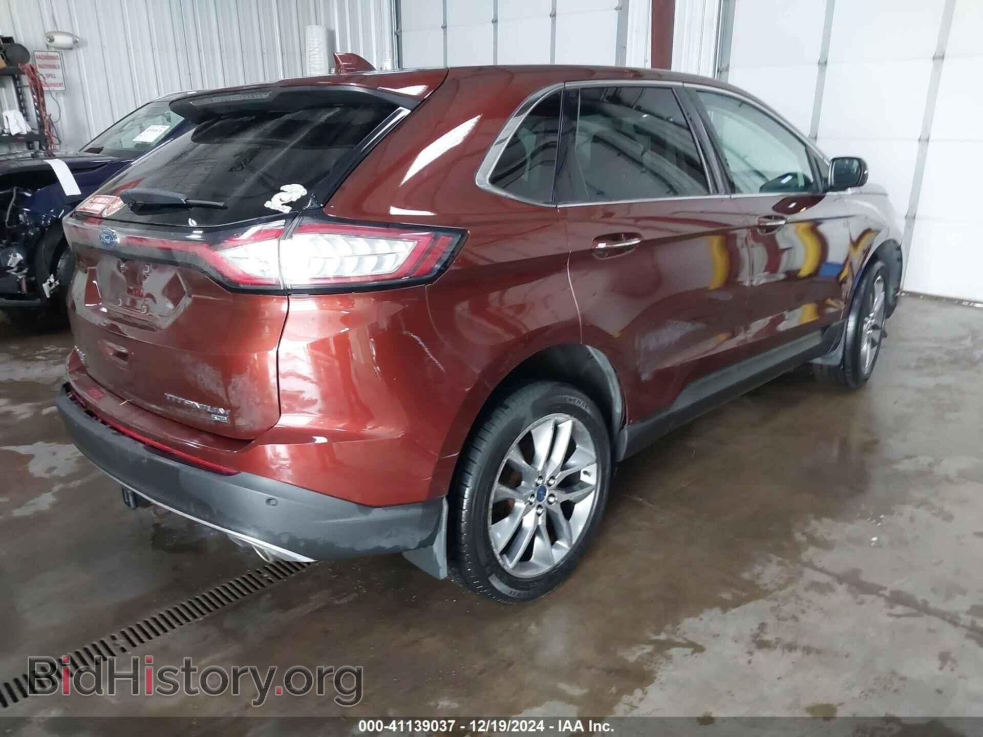 2015 FORD EDGE - VIN: 2FMTK4K80FBB62859 - Фото 4