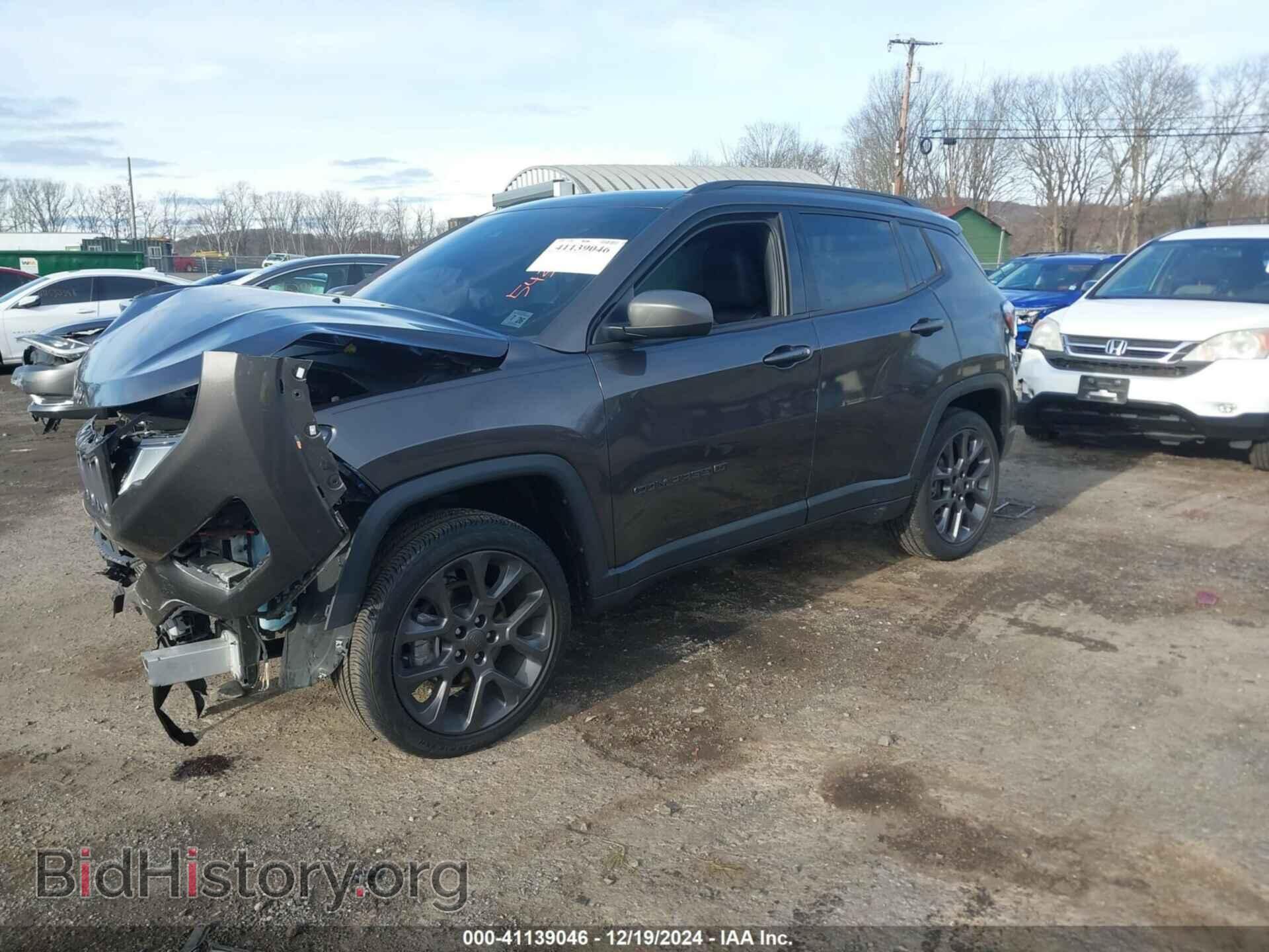 2021 JEEP COMPASS - VIN: 3C4NJDEB3MT543145 - Фото 2