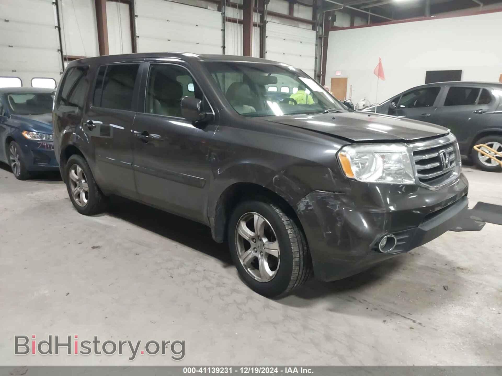 Фотография 5FNYF4H53CB038885 - HONDA PILOT 2012