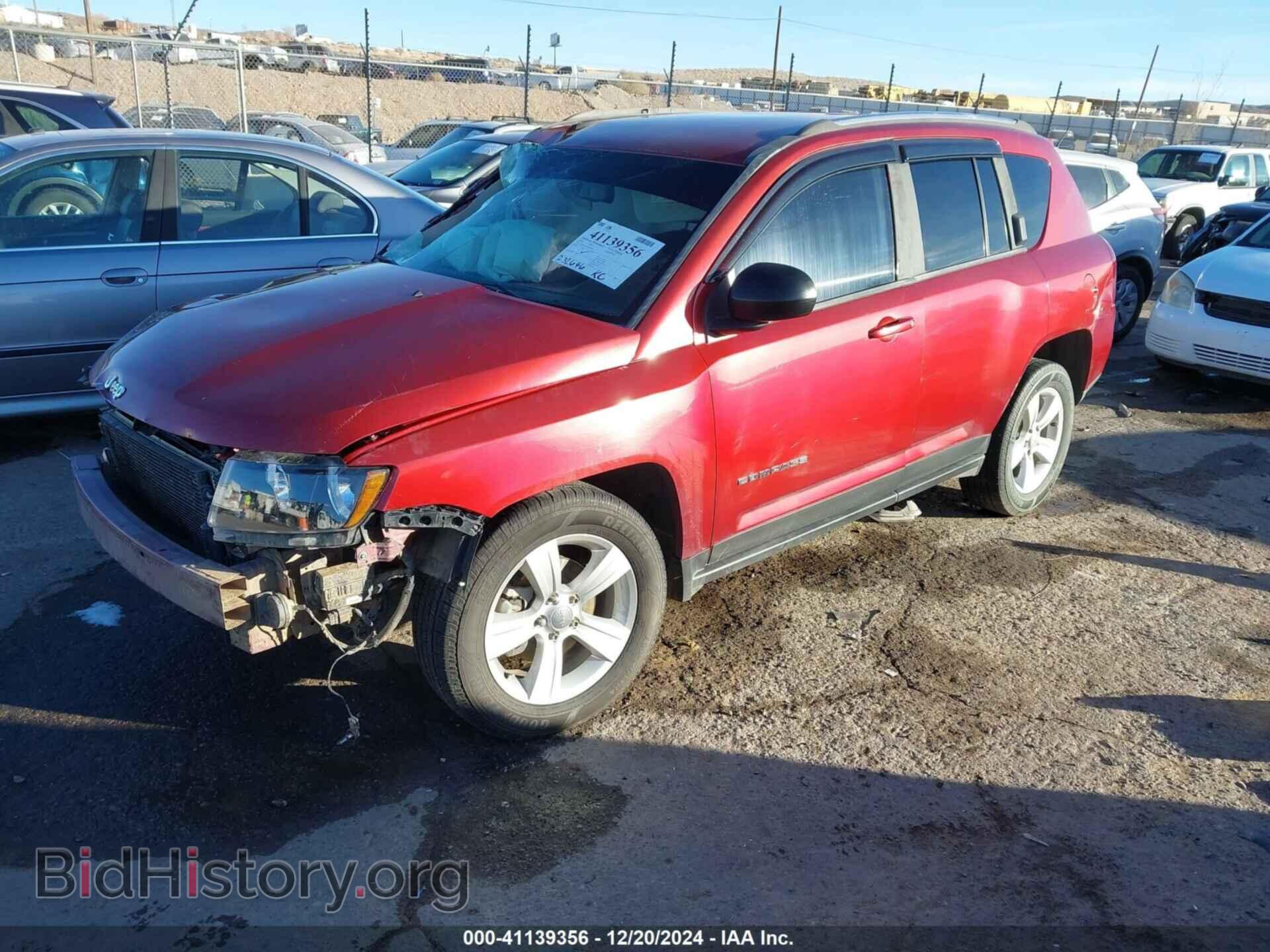 2014 JEEP COMPASS - VIN: 1C4NJCBB0ED893290 - Фото 2