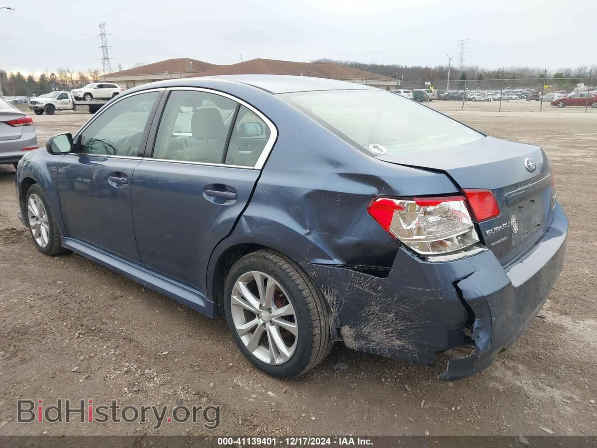 2013 SUBARU LEGACY - VIN: 4S3BMBB69D3047235 - Фото 3