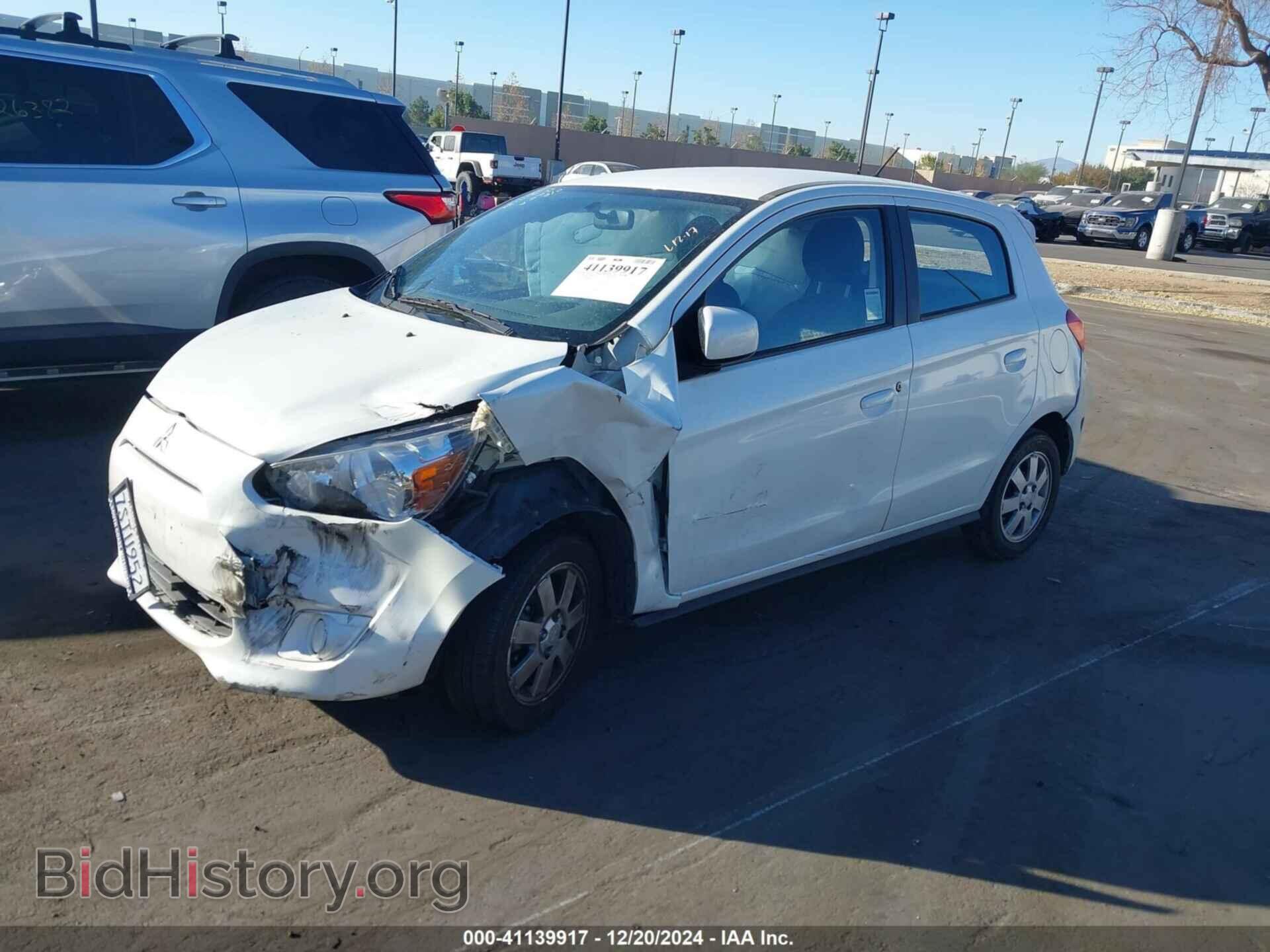 2015 MITSUBISHI MIRAGE - VIN: ML32A4HJ9FH060401 - Фото 2