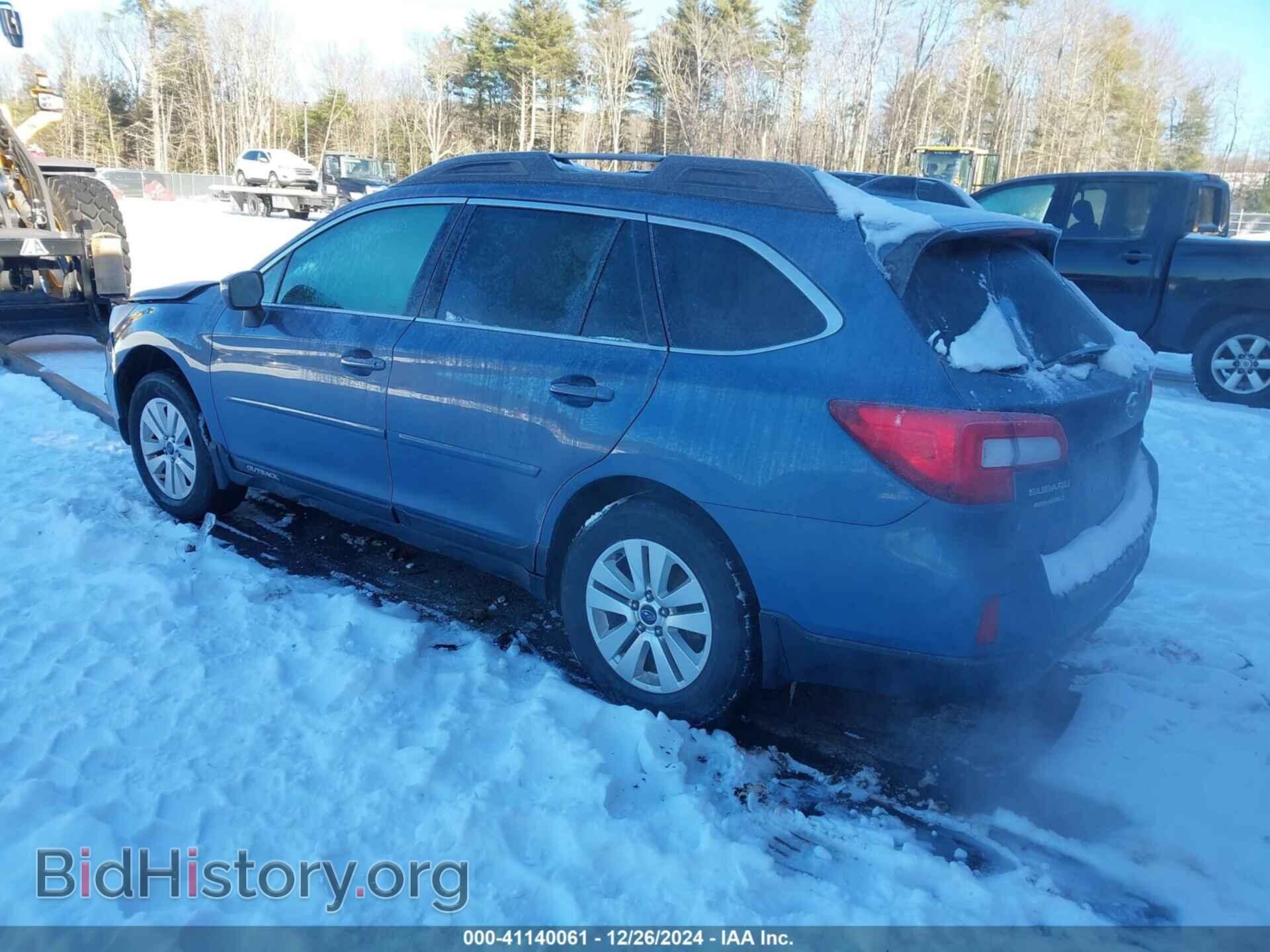 2016 SUBARU OUTBACK - VIN: 4S4BSACC0G3239261 - Фото 3